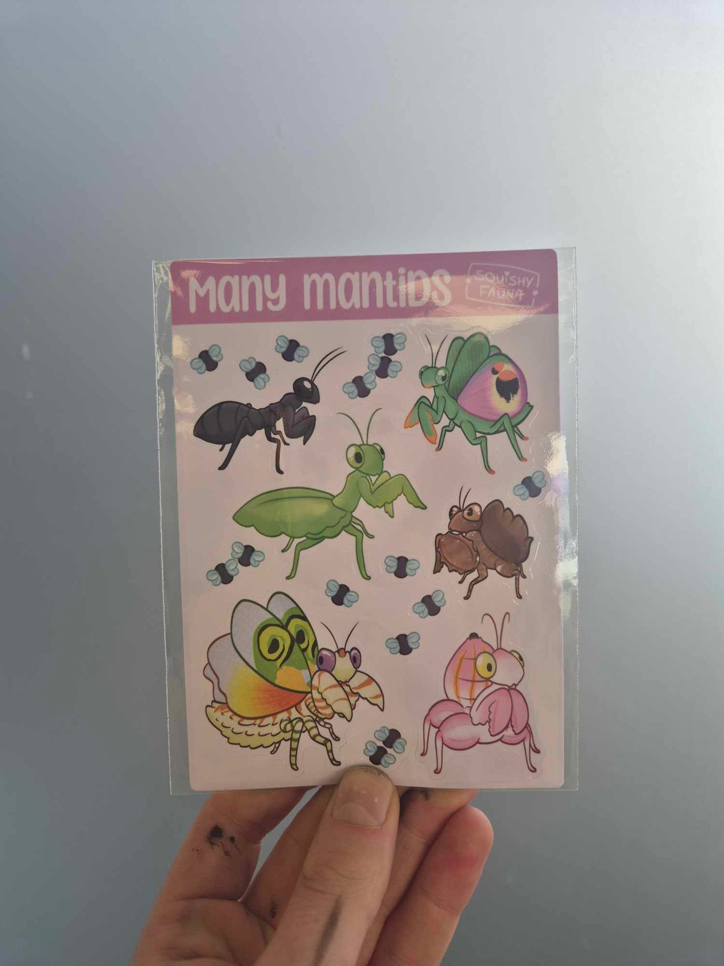 A6 Sticker Sheets by Squishy Fauna