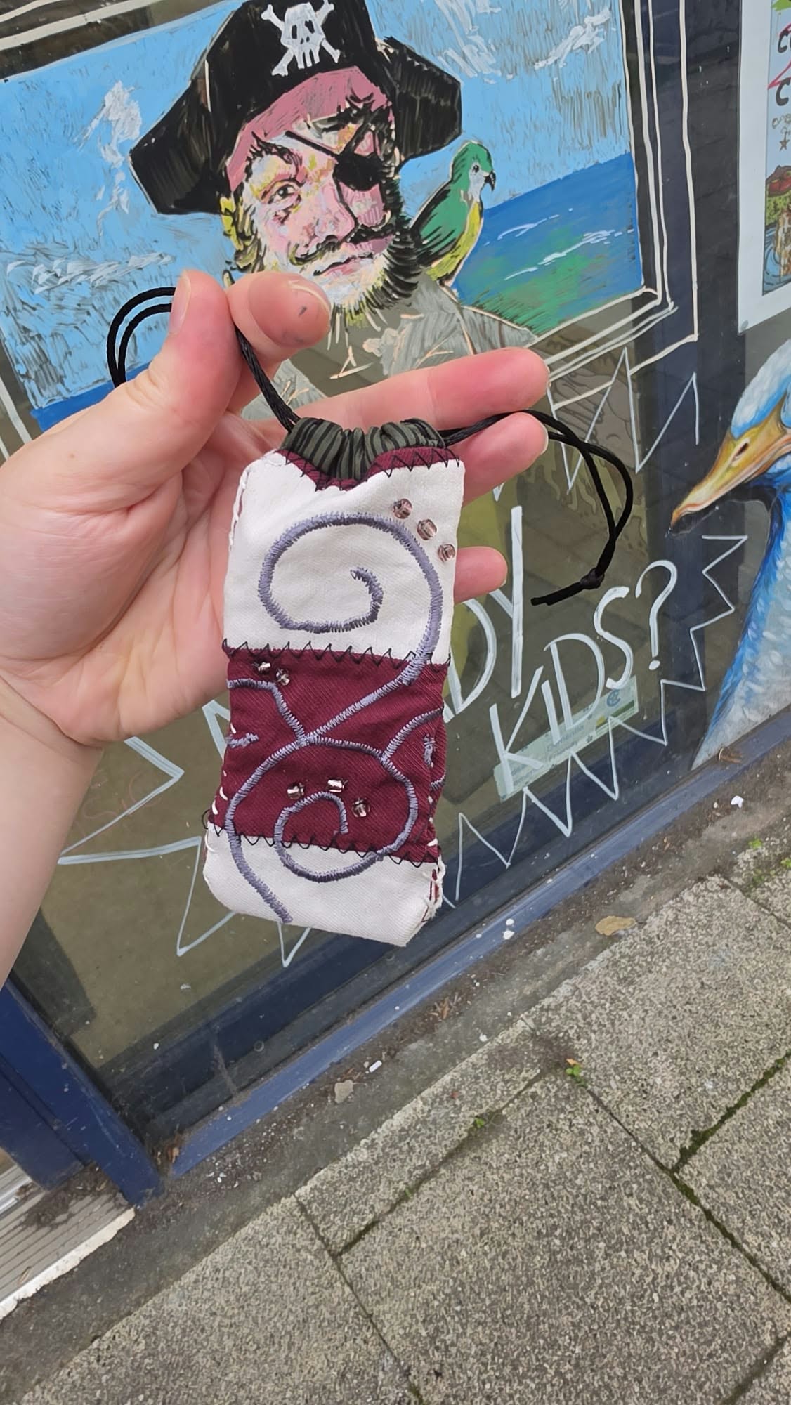 Drawstring Bags by Cry Into Your Pin Cushion