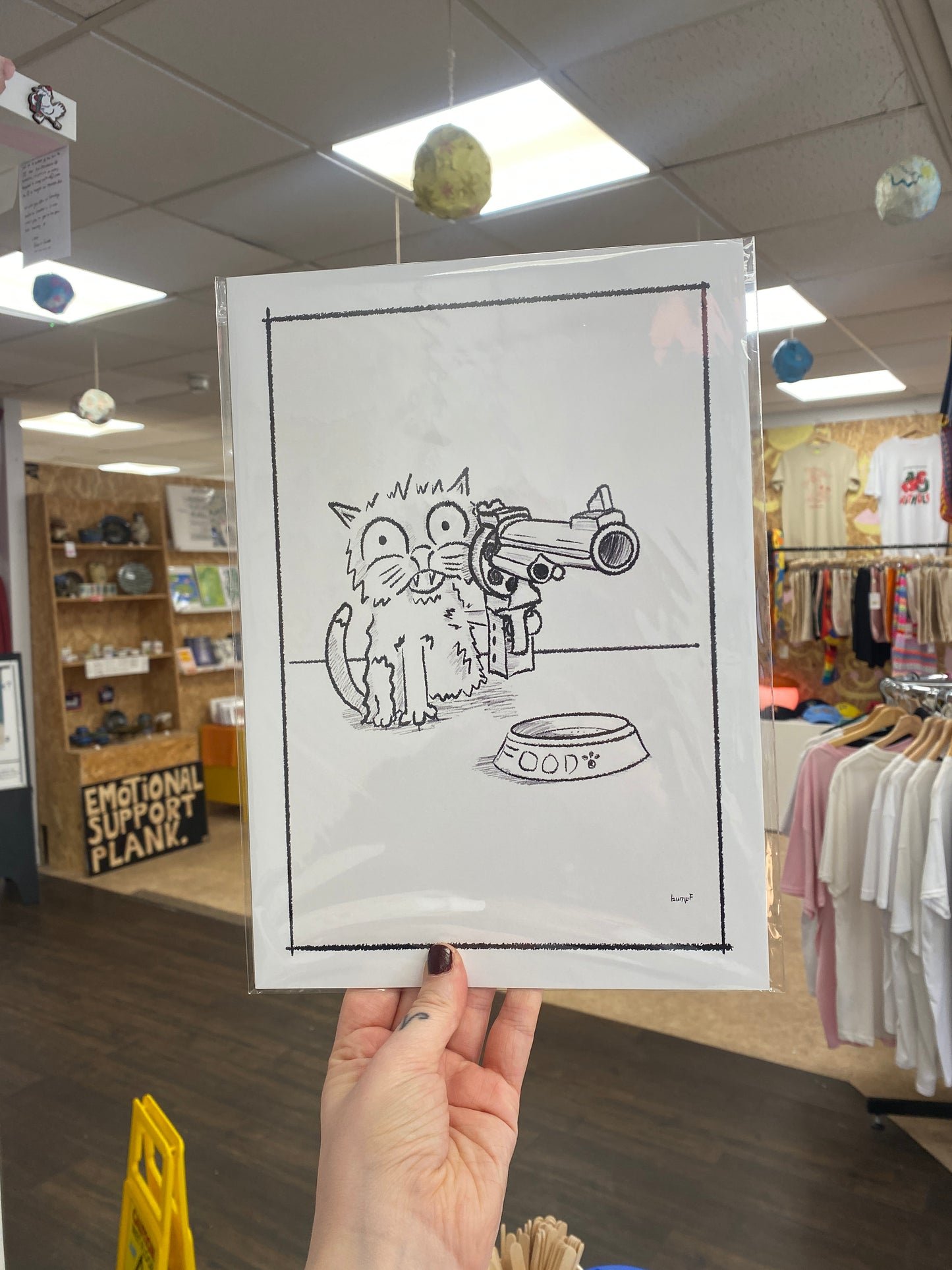 A4 Cat Digital Prints - BumpF the bad artist