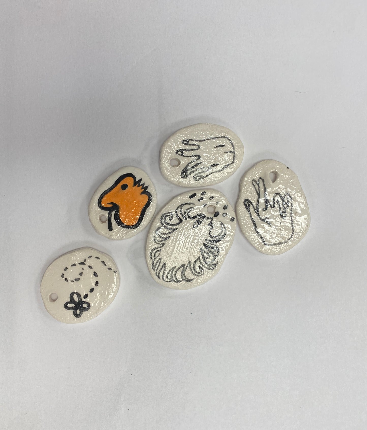 Amy Hann - Ceramic Pendants