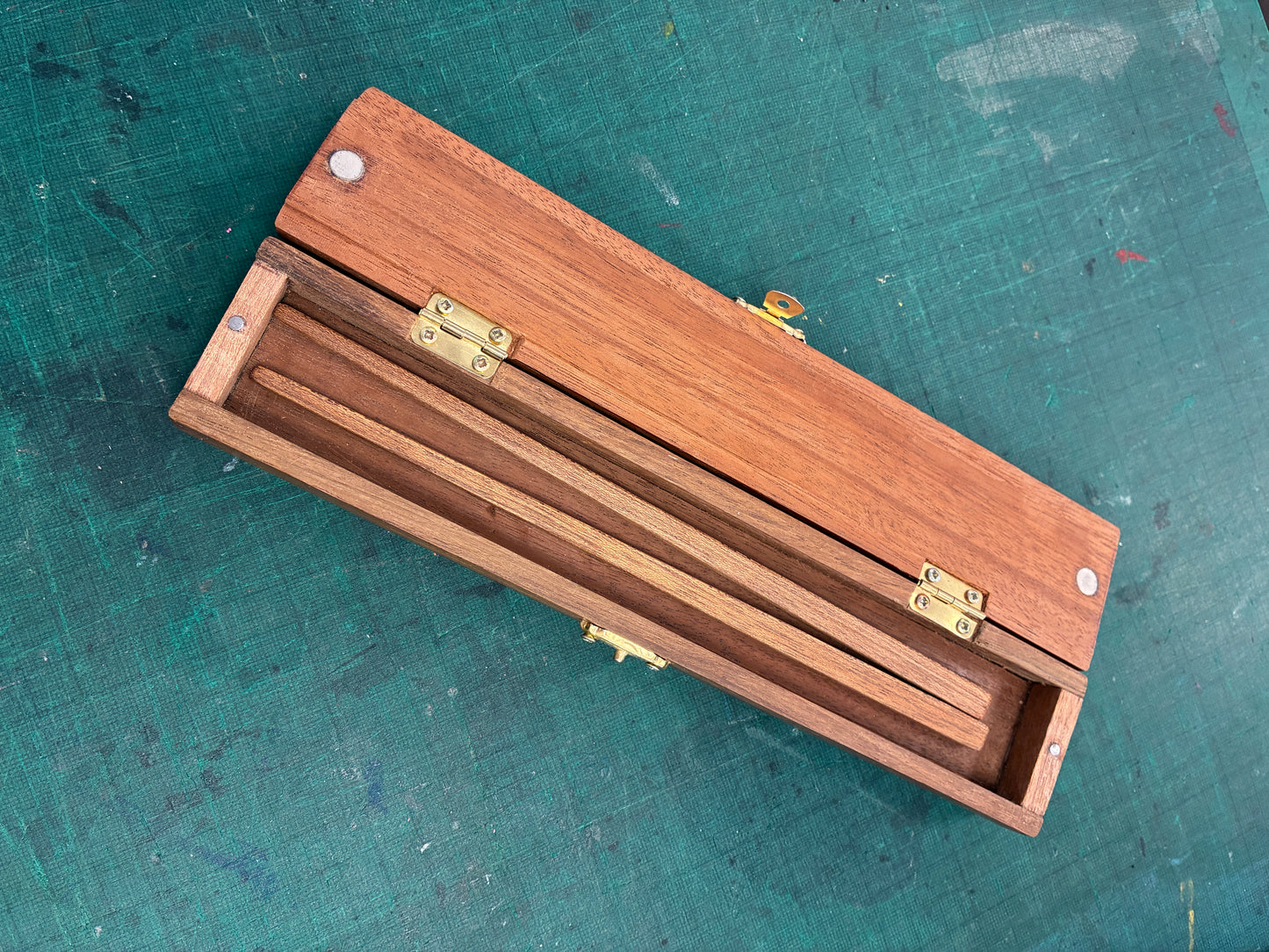 Handmade chopsticks with box by April