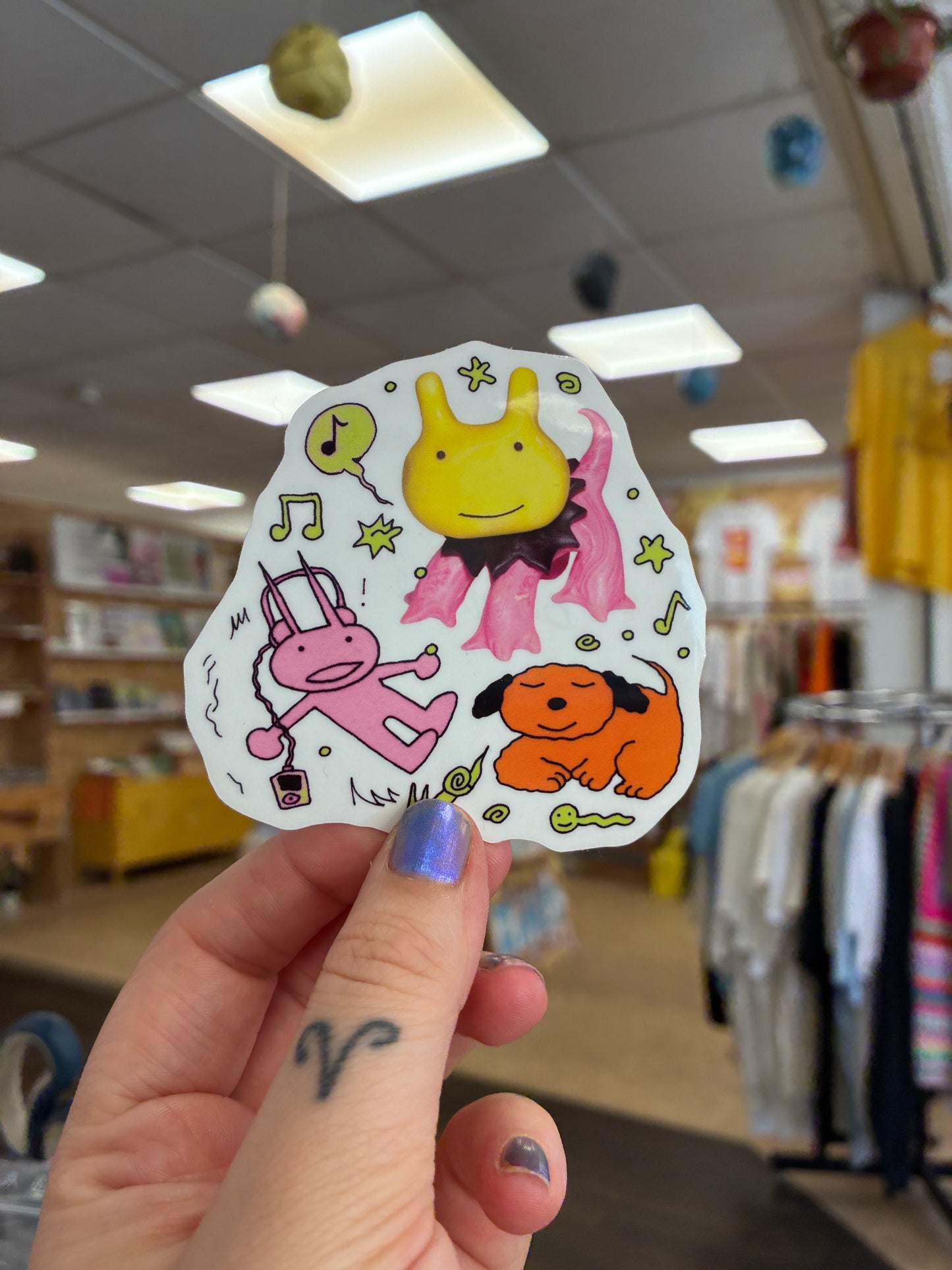 Rhianna Berthoud - Clay Stickers