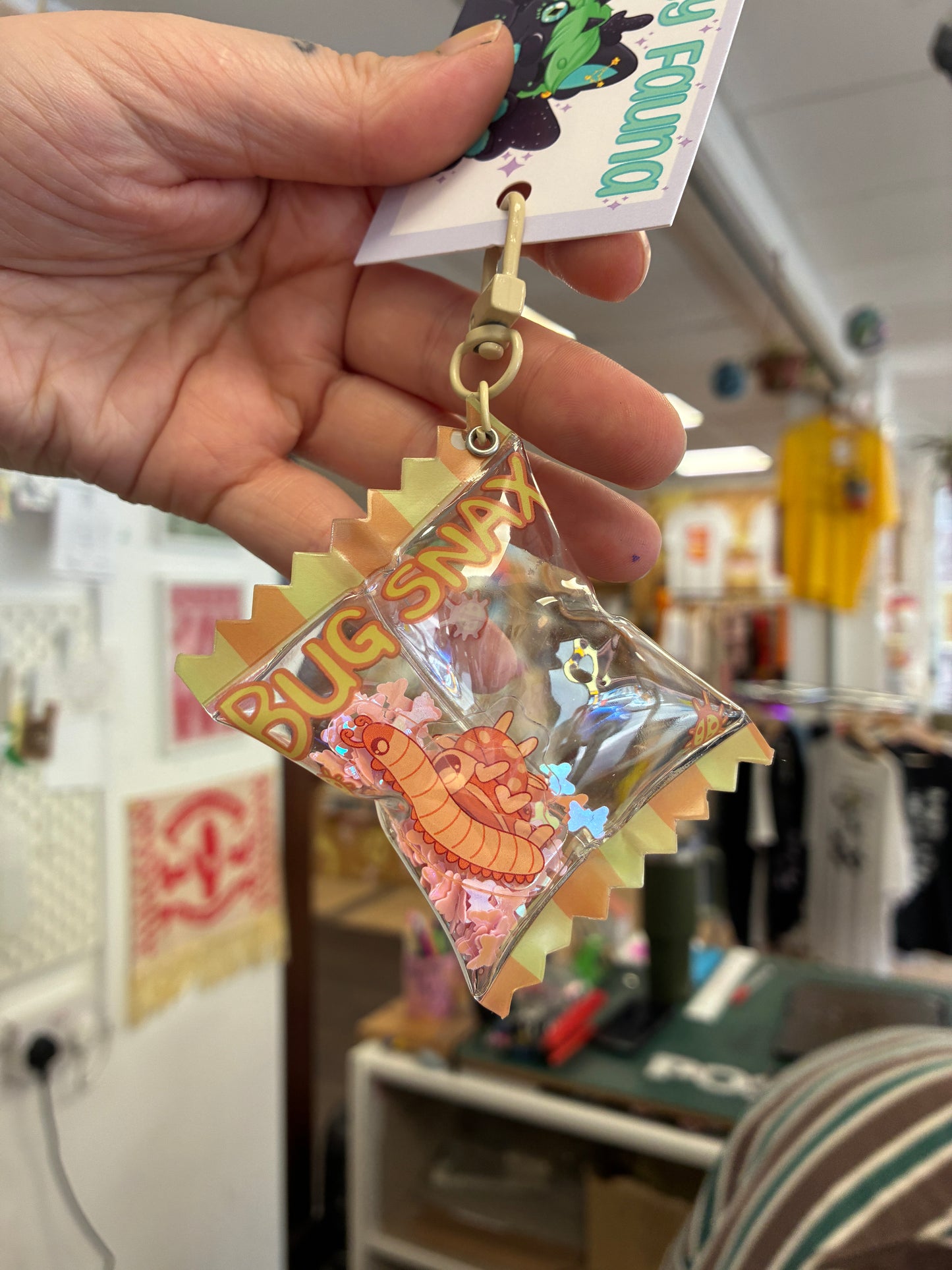 Shaker Keychains by Squishy Fauna
