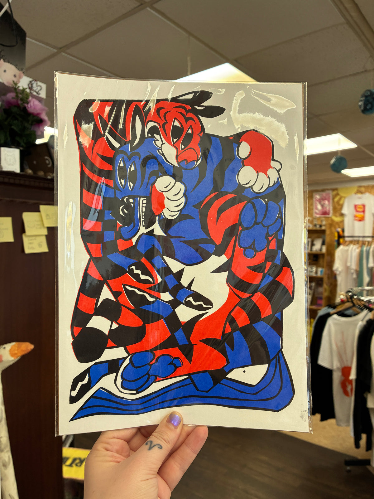 A4 Screen Prints by Enemy Forklift