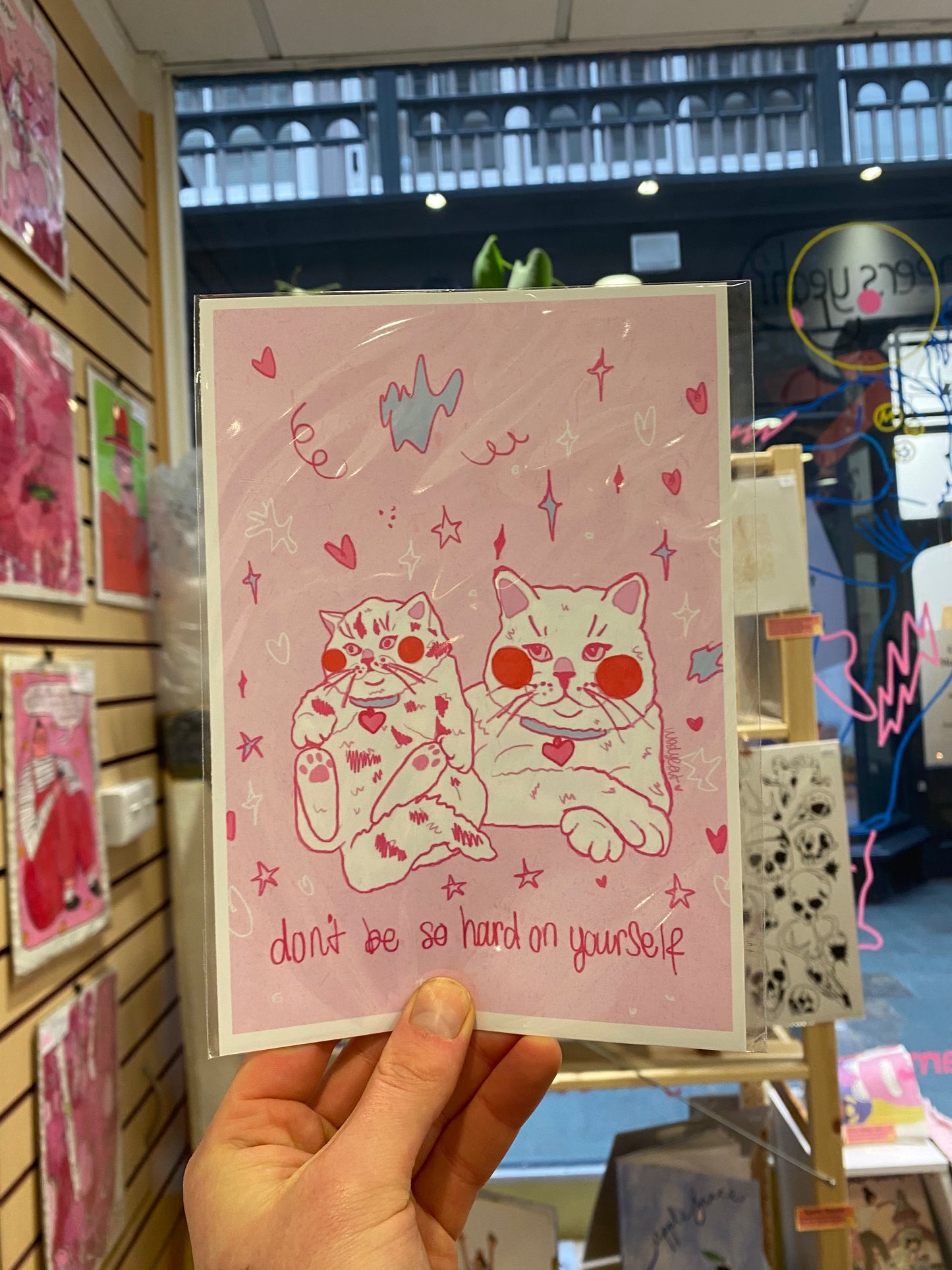 Wooly Cat - A5 Prints