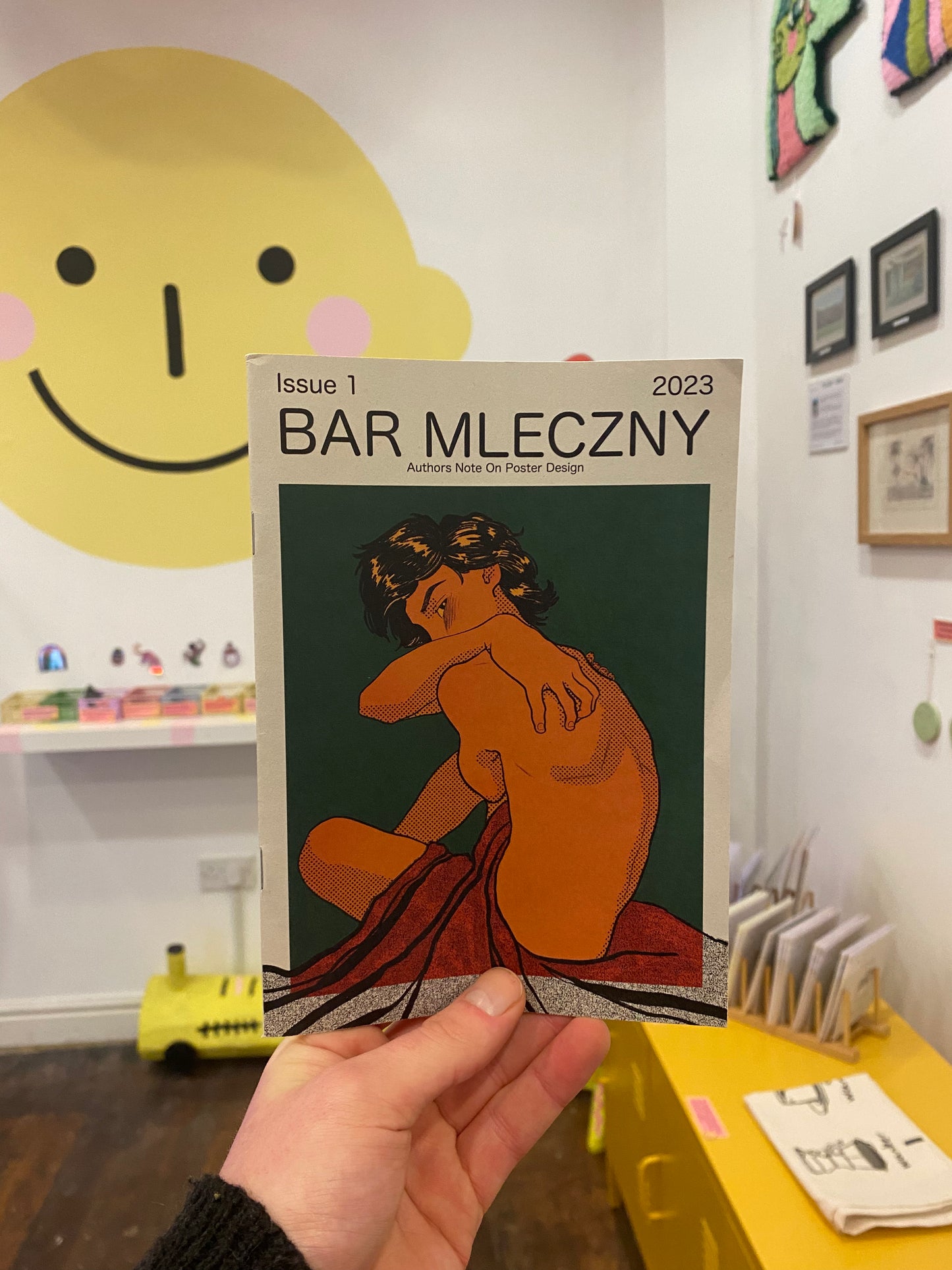 Bar Mleczny Poster Design Zine by Captain Aspeku