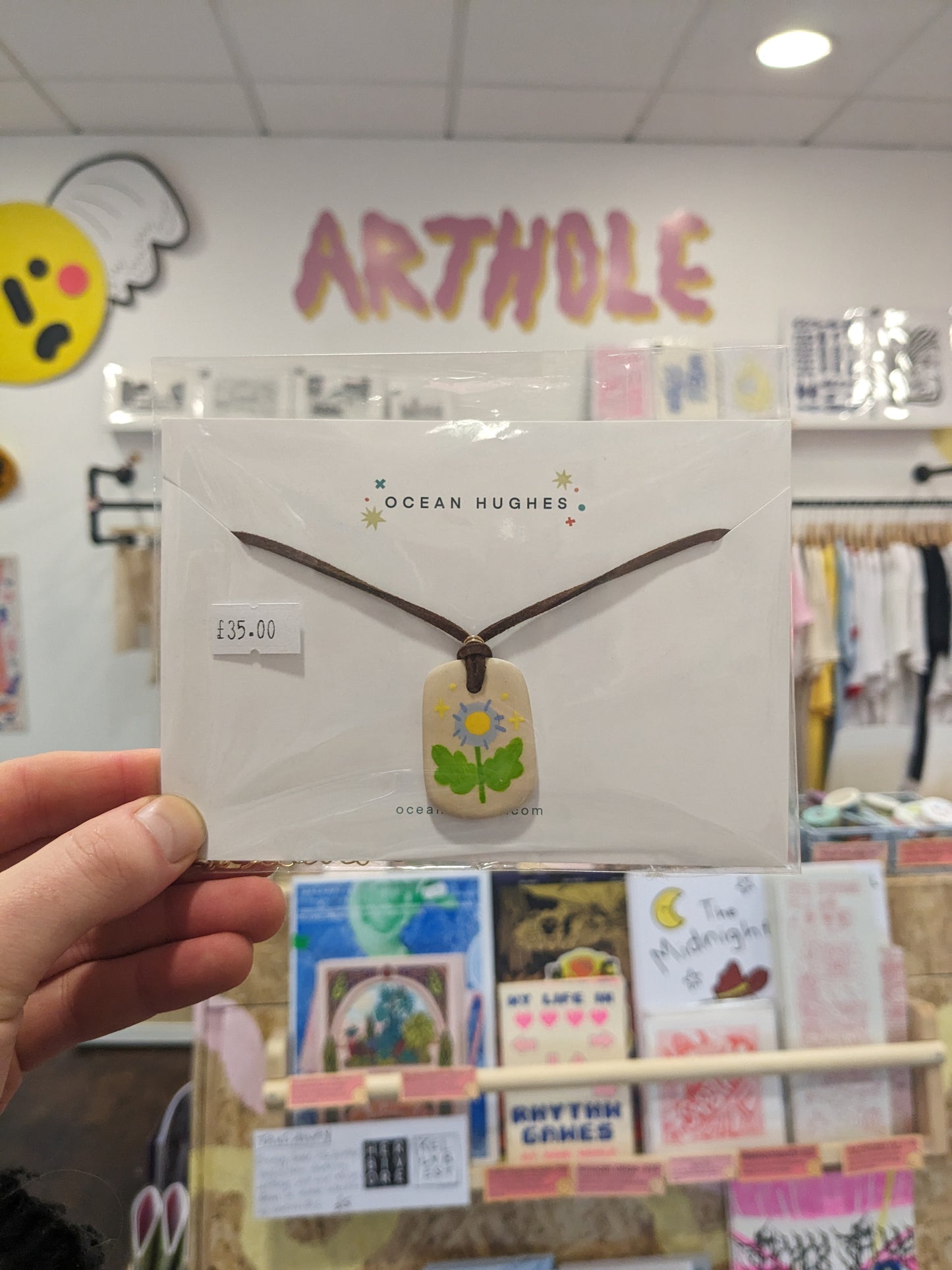 Ocean Hughes - Ceramic Necklace