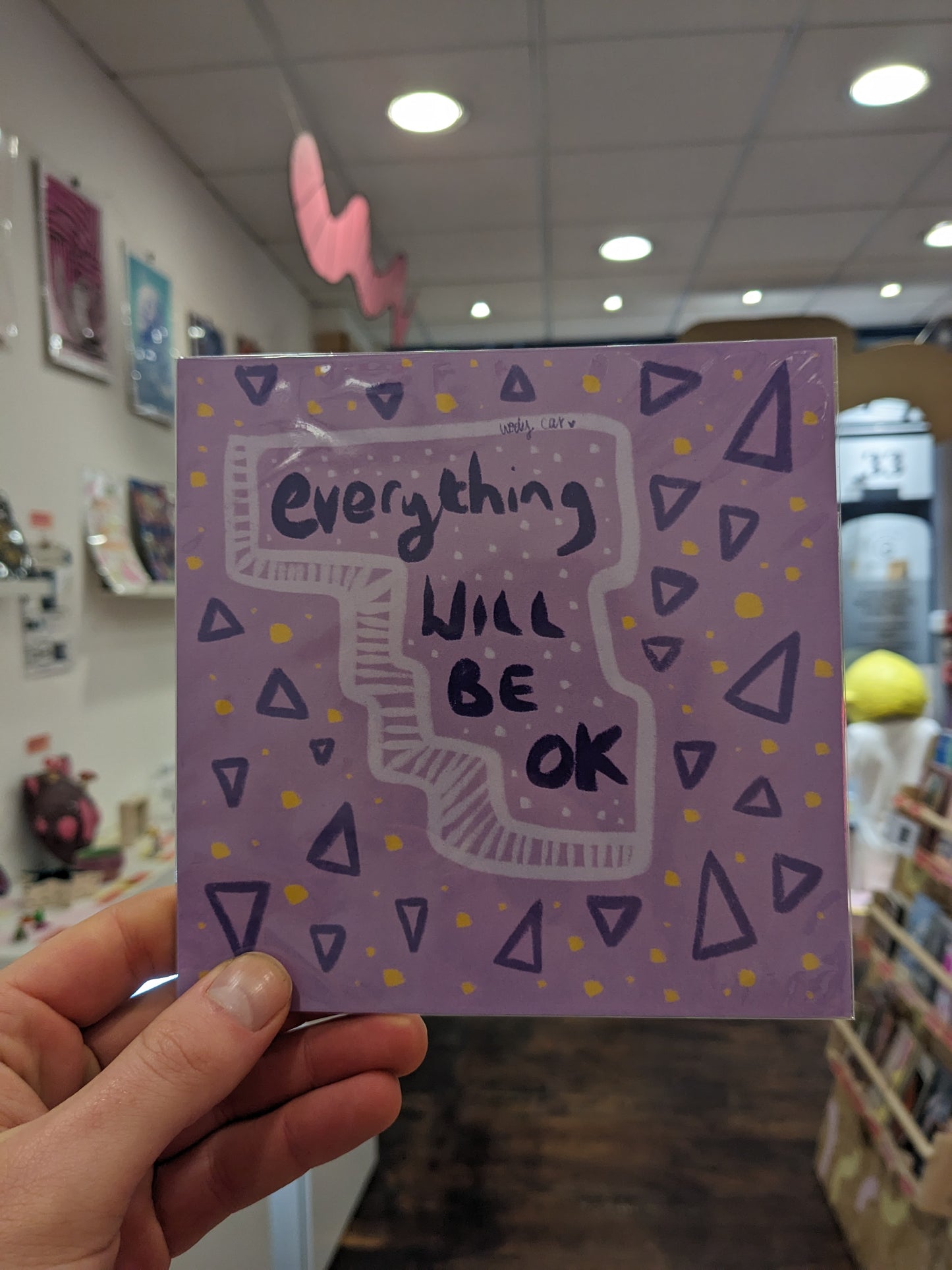 Wooly Cat - Square Prints