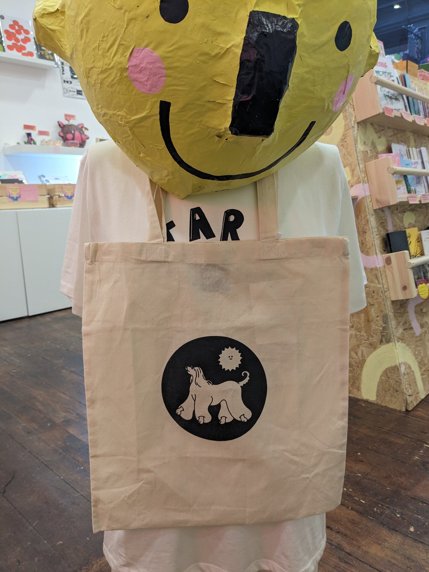 Sarah Cliff- Afghan Hound Tote Bag