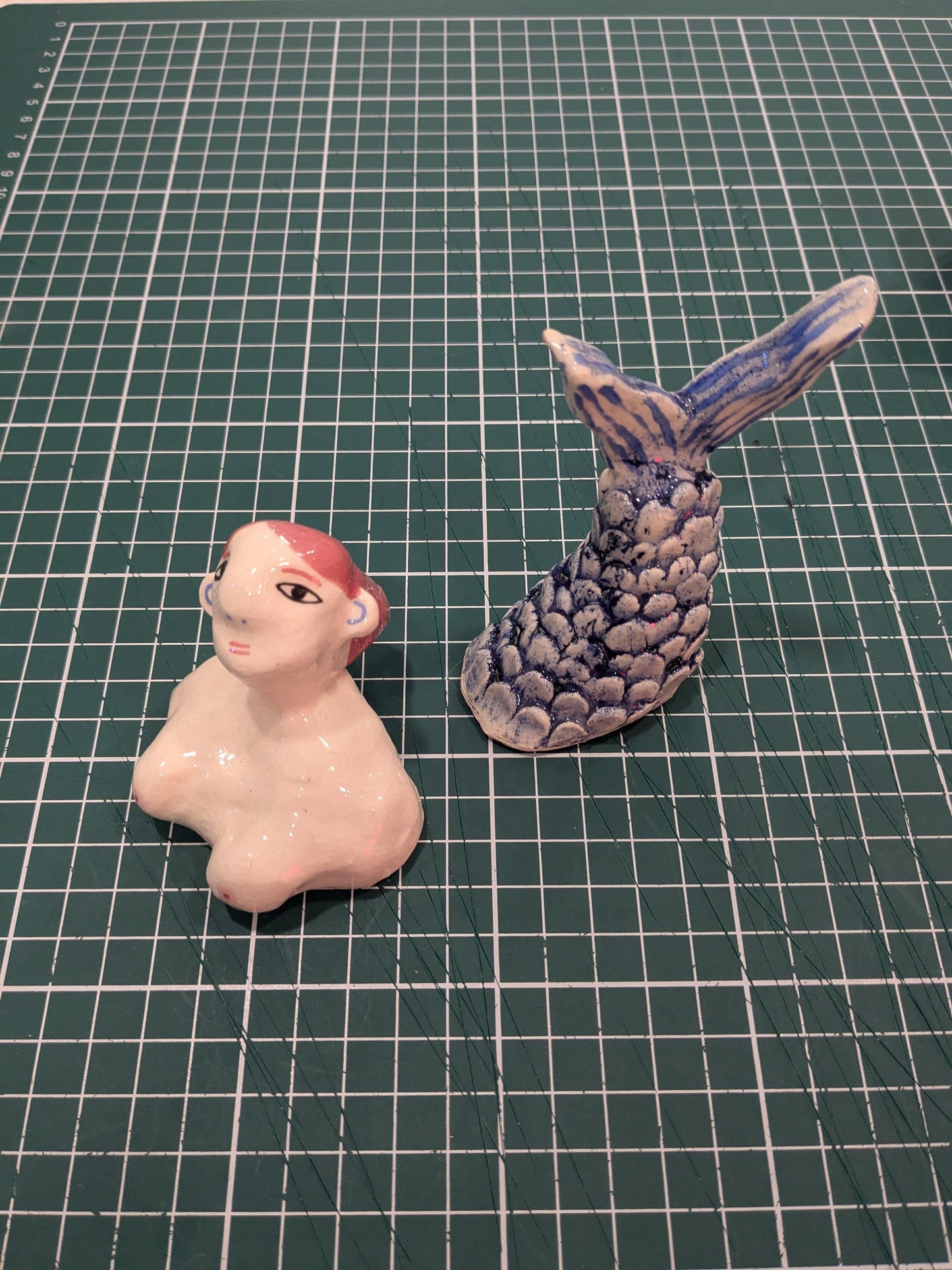 Amy Hann- Ceramic Mermaid Bust