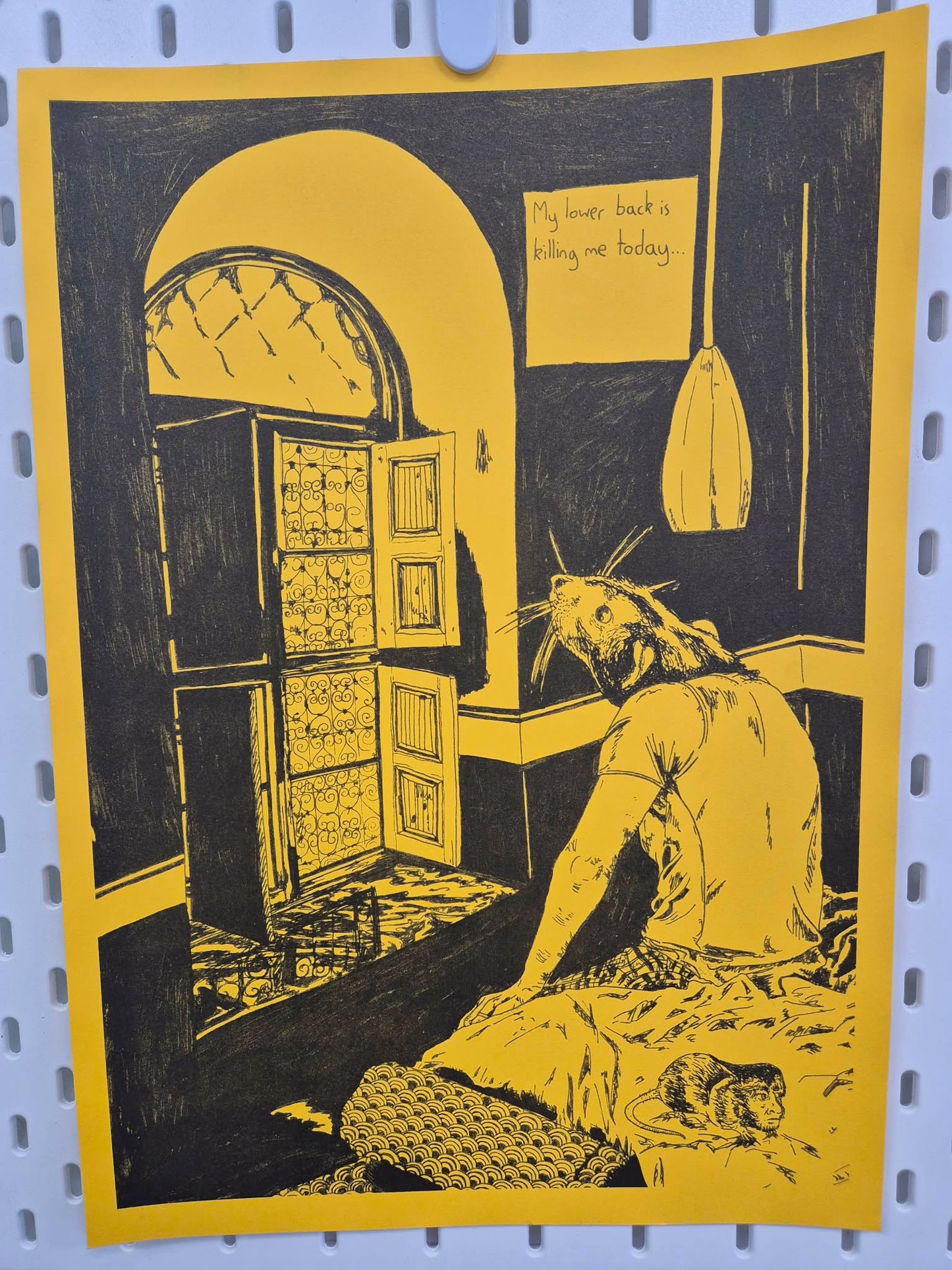 A3 Rat Riso by Elliot