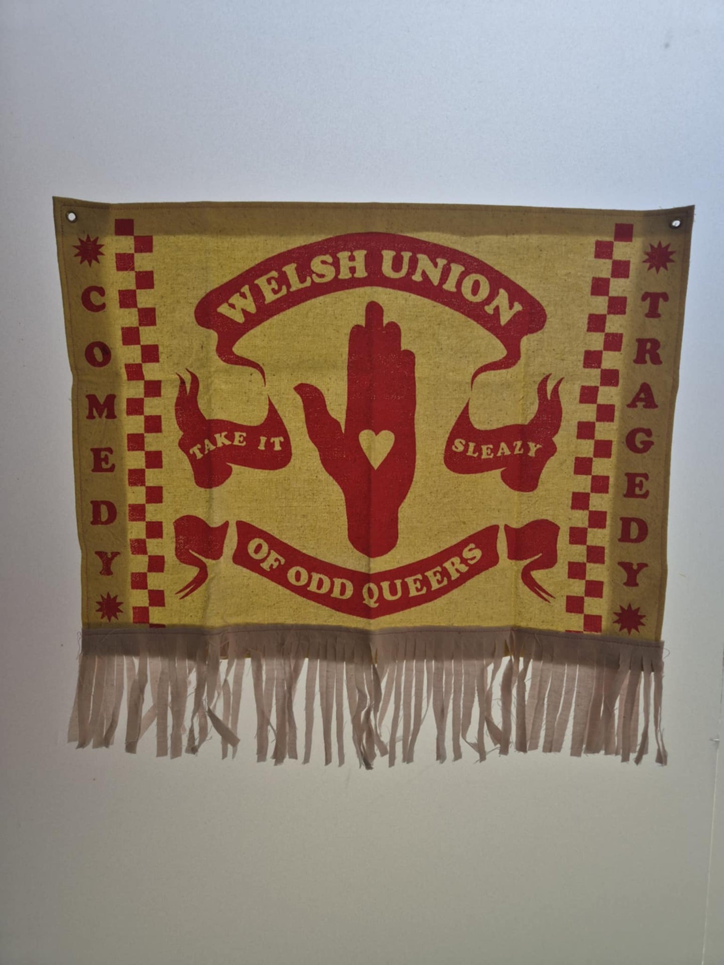 Welsh Union of Odd Queers Banner by Hunk Williams