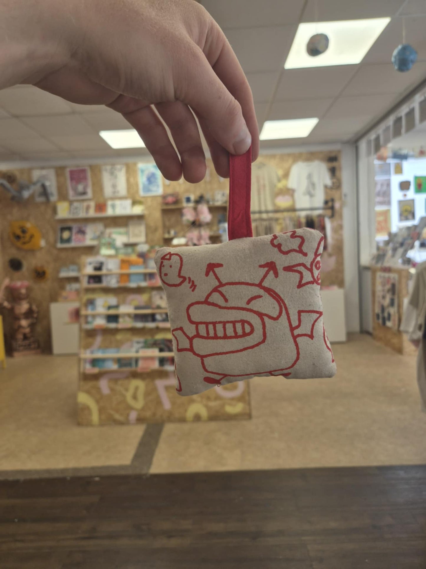 Printed Plush Hangers by Hunk Williams