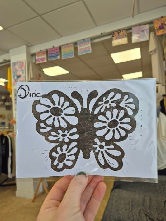 A5 Lino Prints by CrabapplesInc