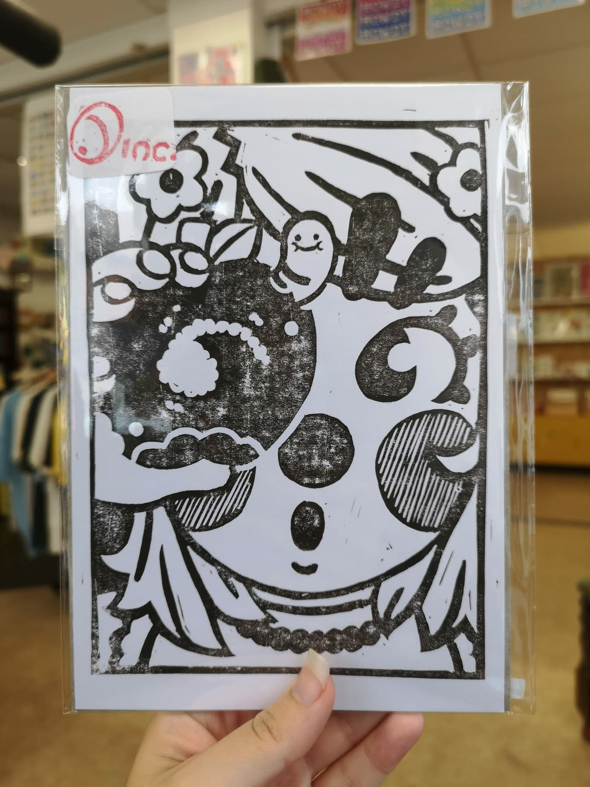 A5 Lino Prints by CrabapplesInc