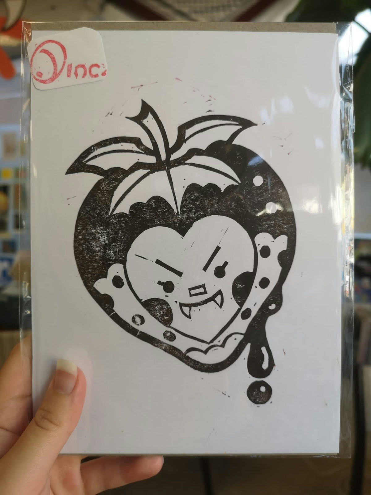 A5 Lino Prints by CrabapplesInc