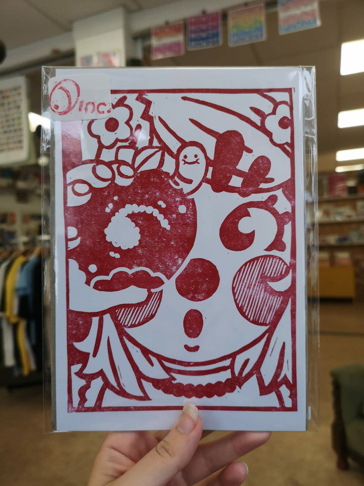 A5 Lino Prints by CrabapplesInc