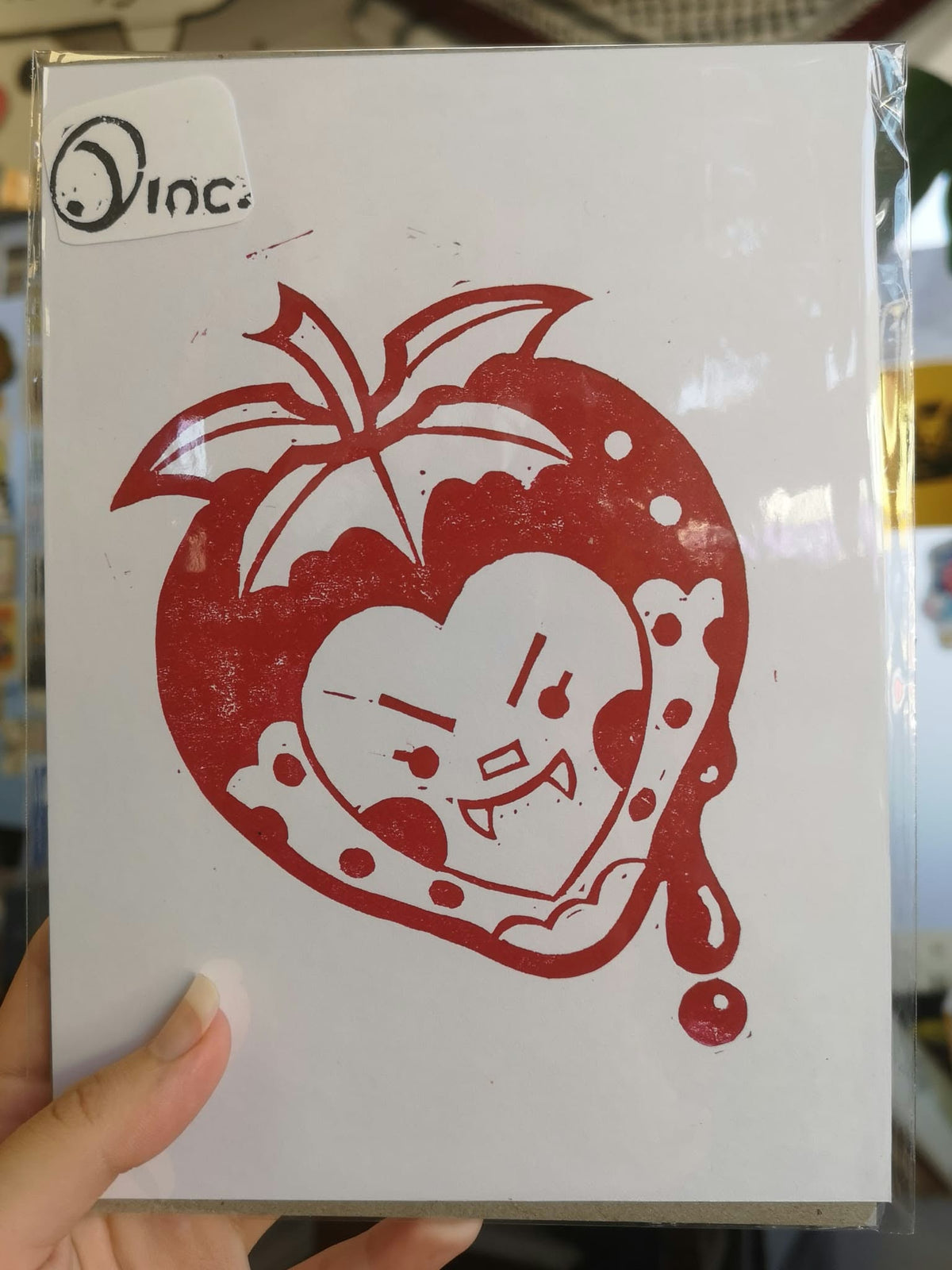 A5 Lino Prints by CrabapplesInc