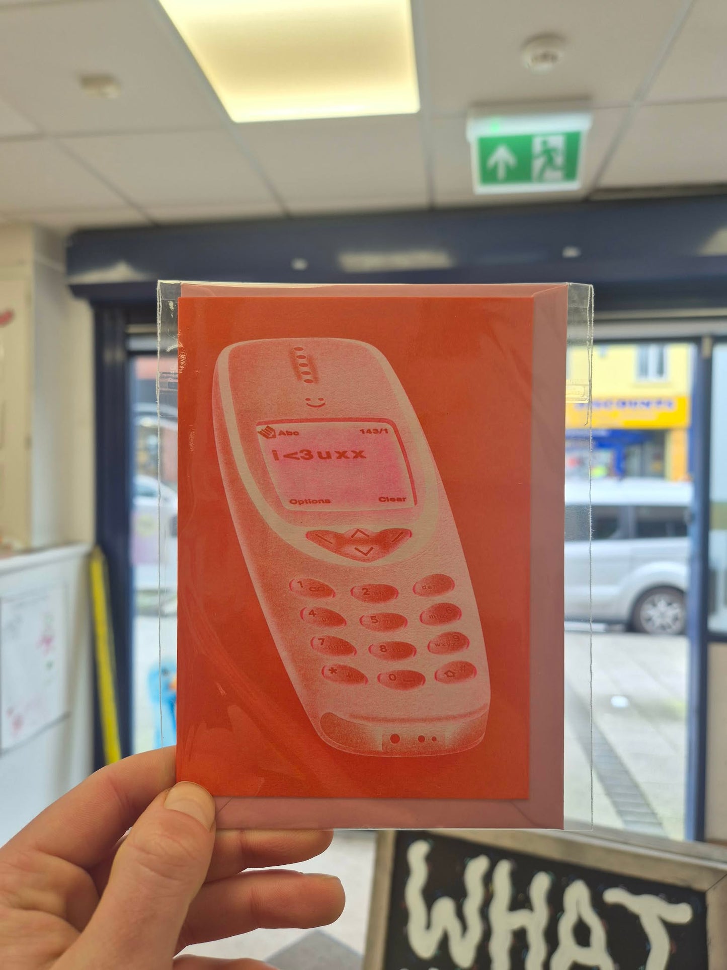 Riso printed cards by Sarah Cliff