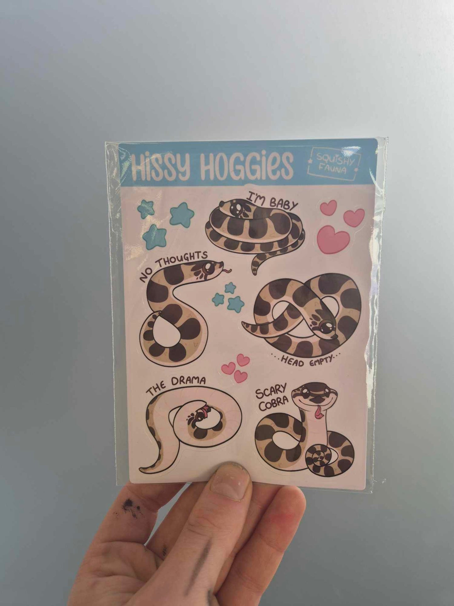 A6 Sticker Sheets by Squishy Fauna