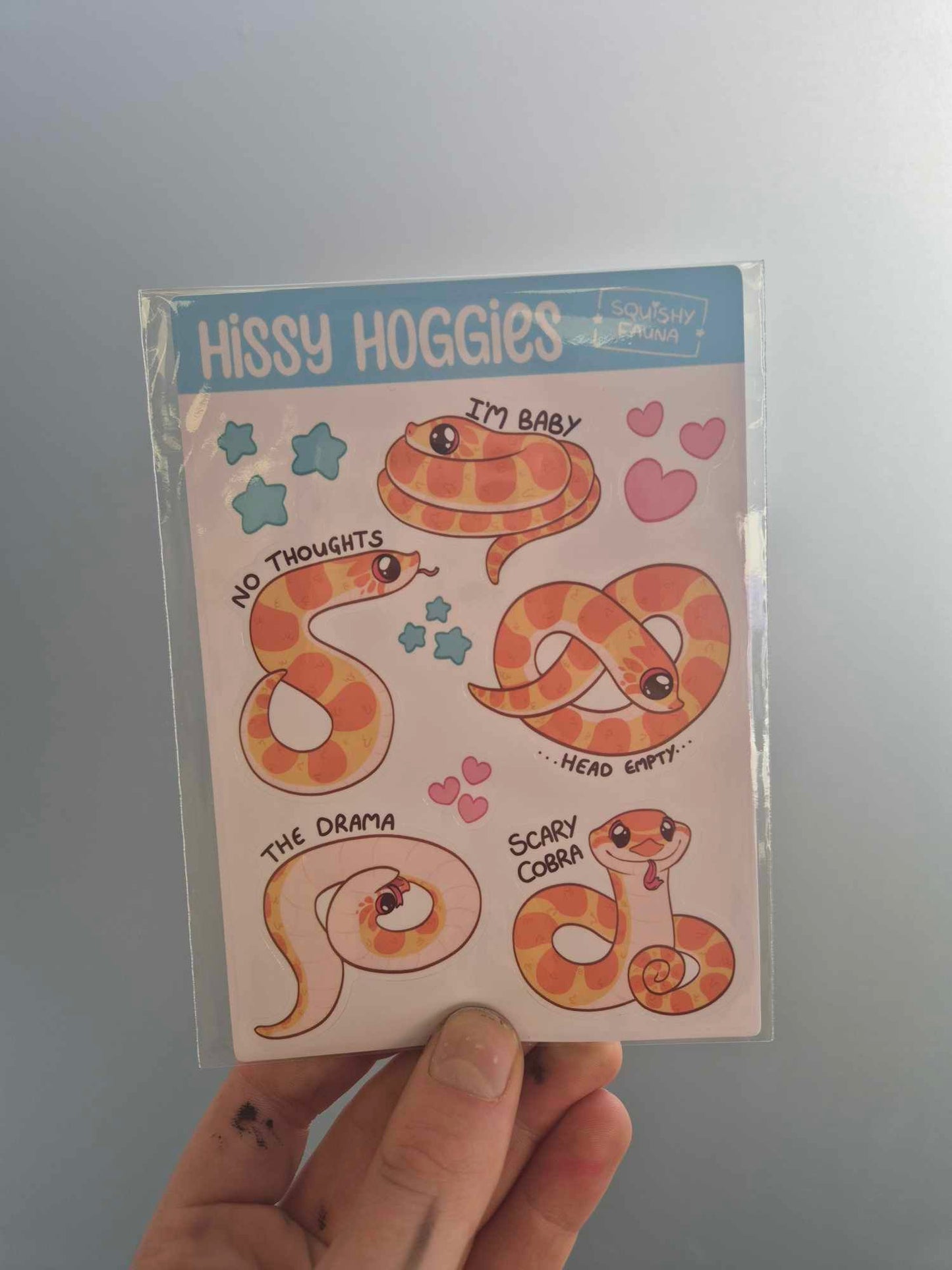 A6 Sticker Sheets by Squishy Fauna