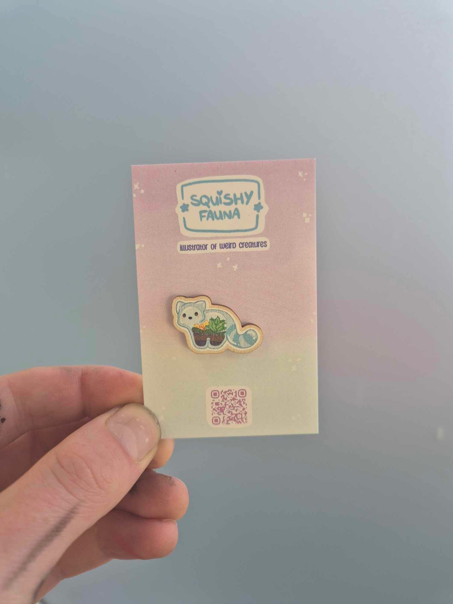 Wooden Pins by Squishy Fauna
