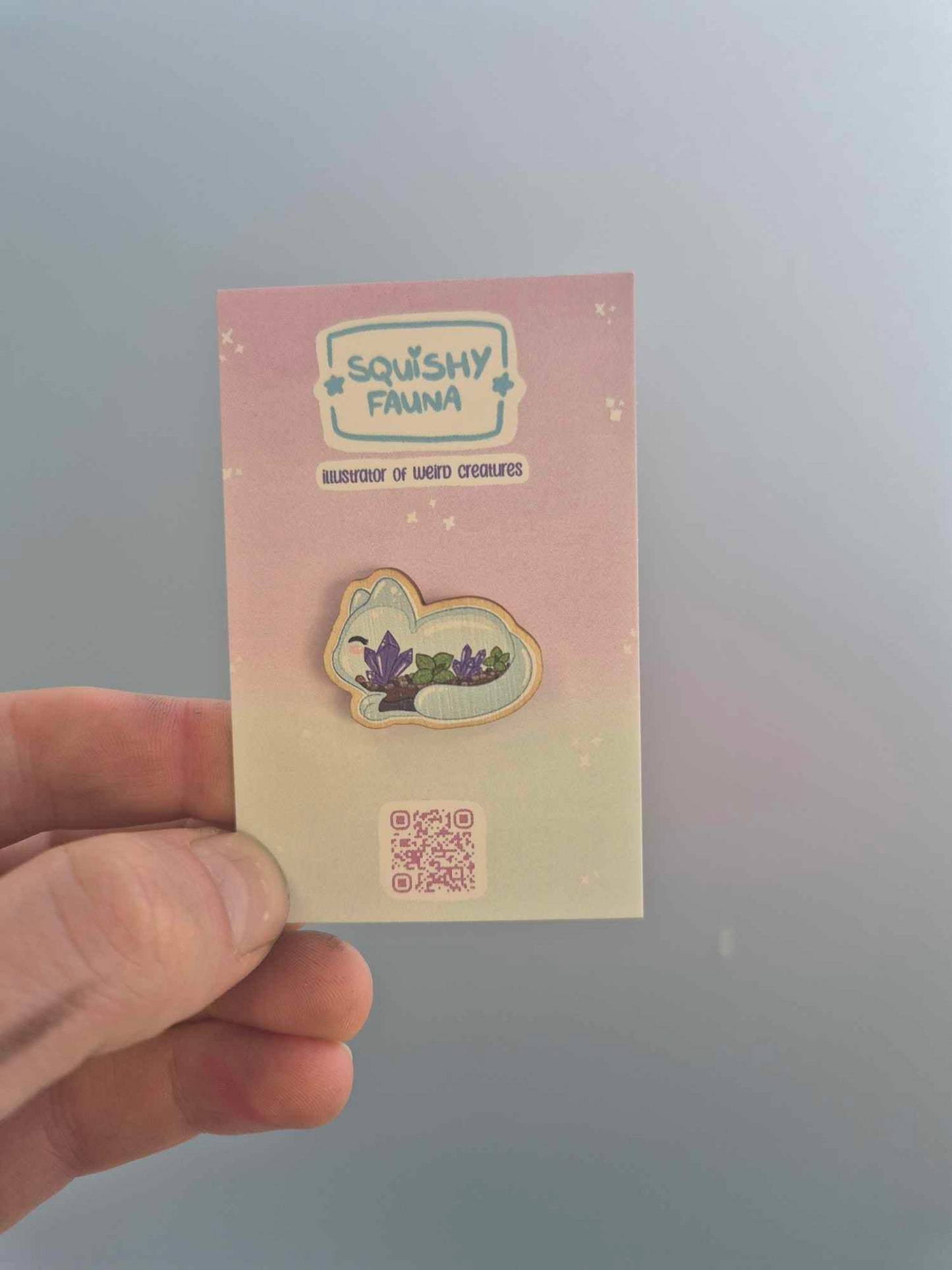 Wooden Pins by Squishy Fauna