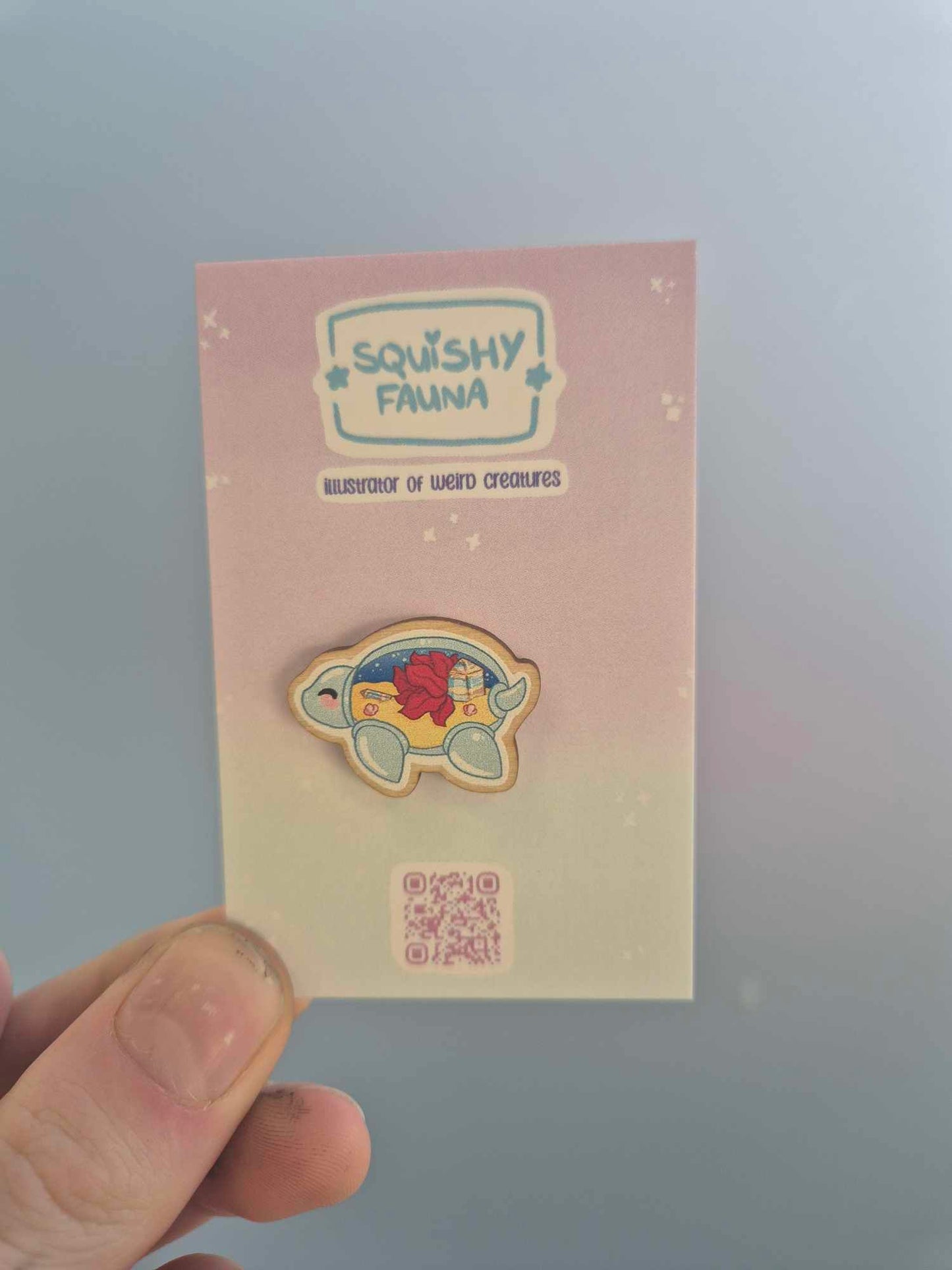 Wooden Pins by Squishy Fauna