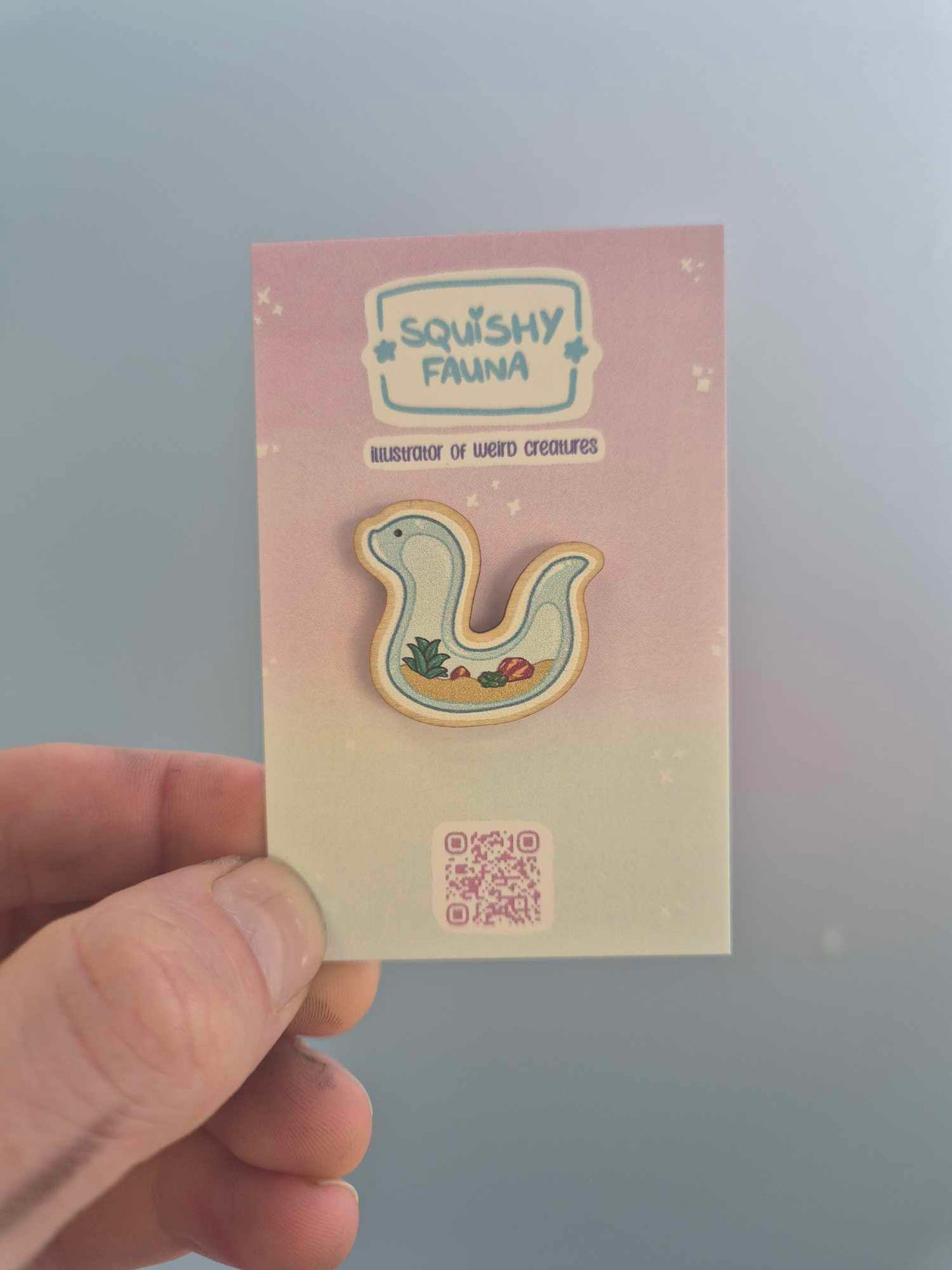 Wooden Pins by Squishy Fauna