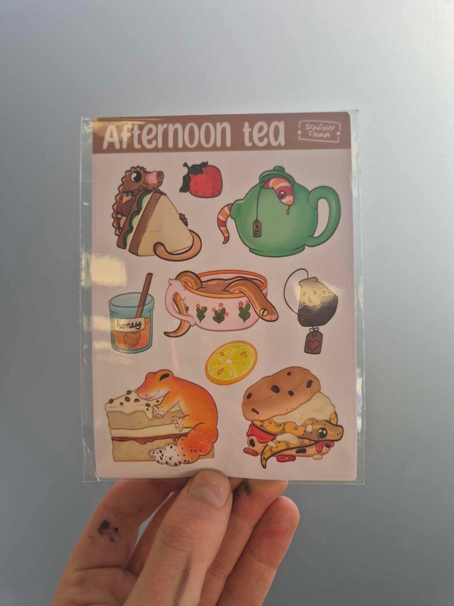 A6 Sticker Sheets by Squishy Fauna