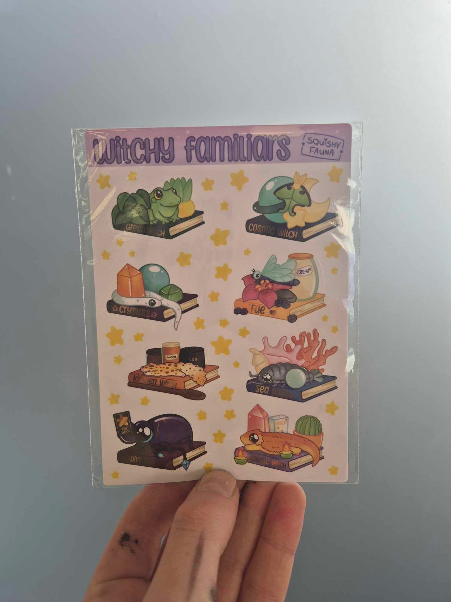 A6 Sticker Sheets by Squishy Fauna