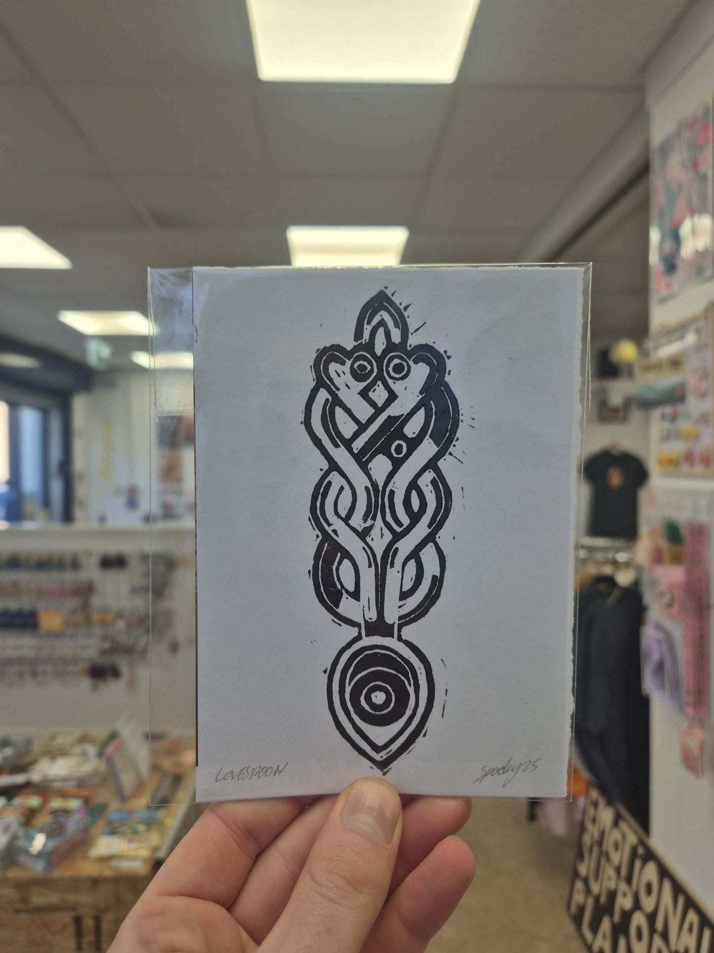 A6 Lino Prints by Spookyoaf