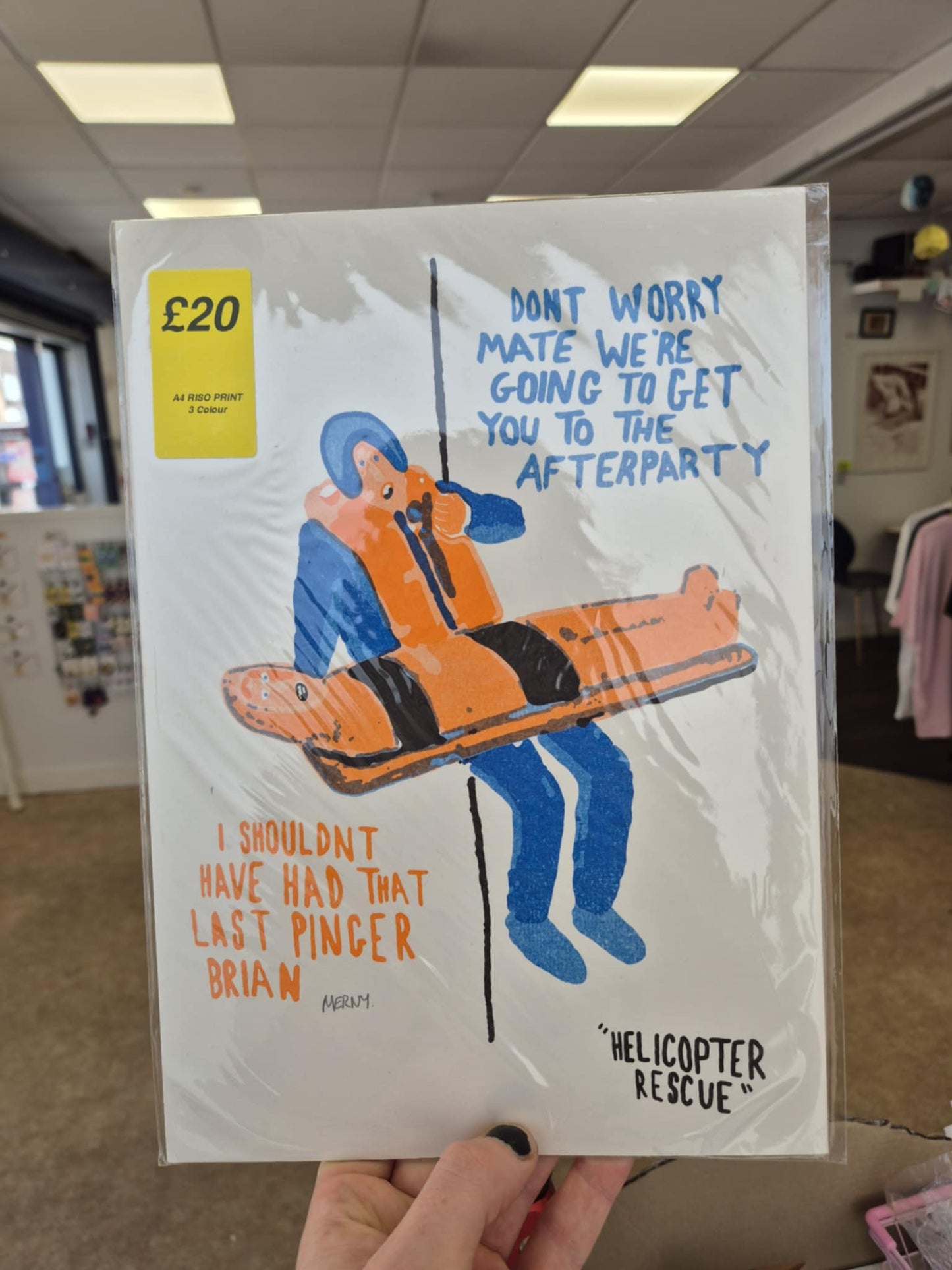 A4 Riso Prints by Merny