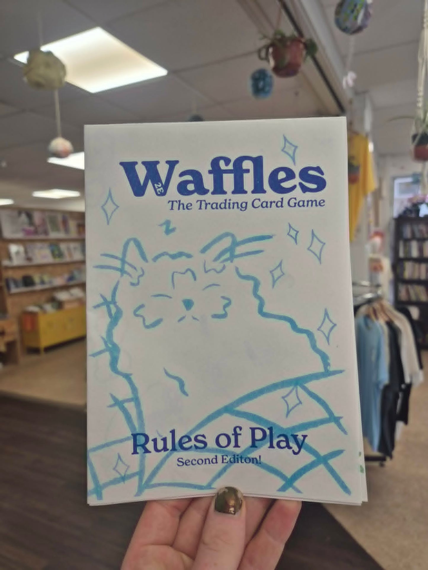 Waffles the TCG Playmat