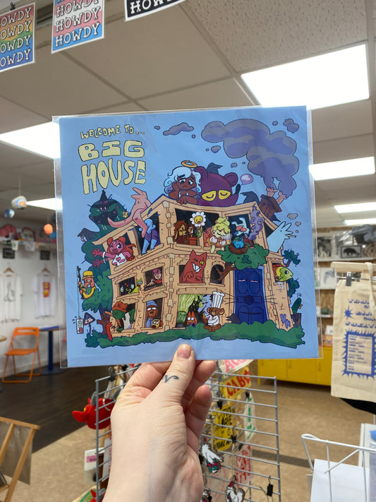 Velvet Mouse Collective - Big House Print