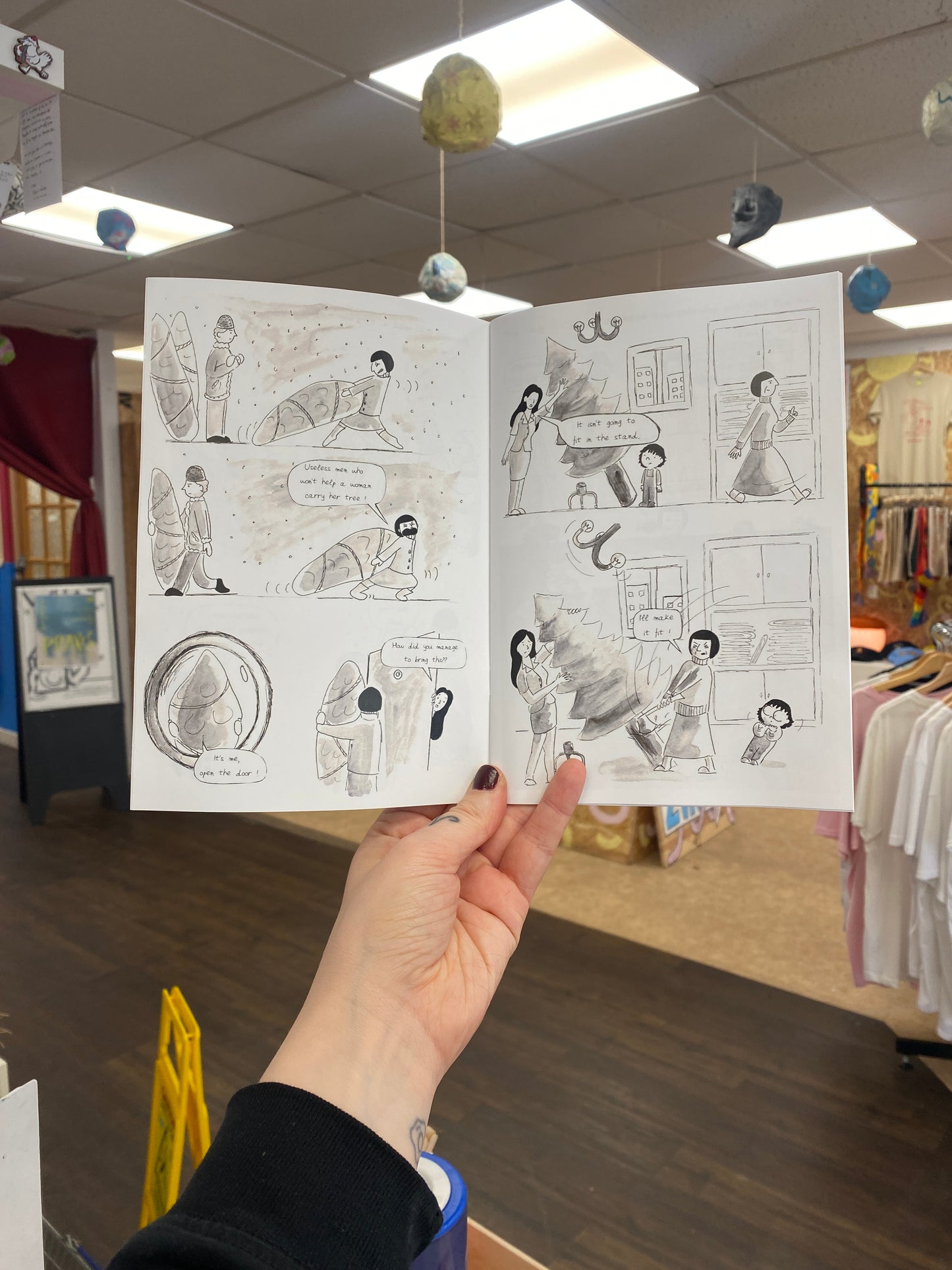 Nadia Barbu - The dogs bark, the caravan moves on zine