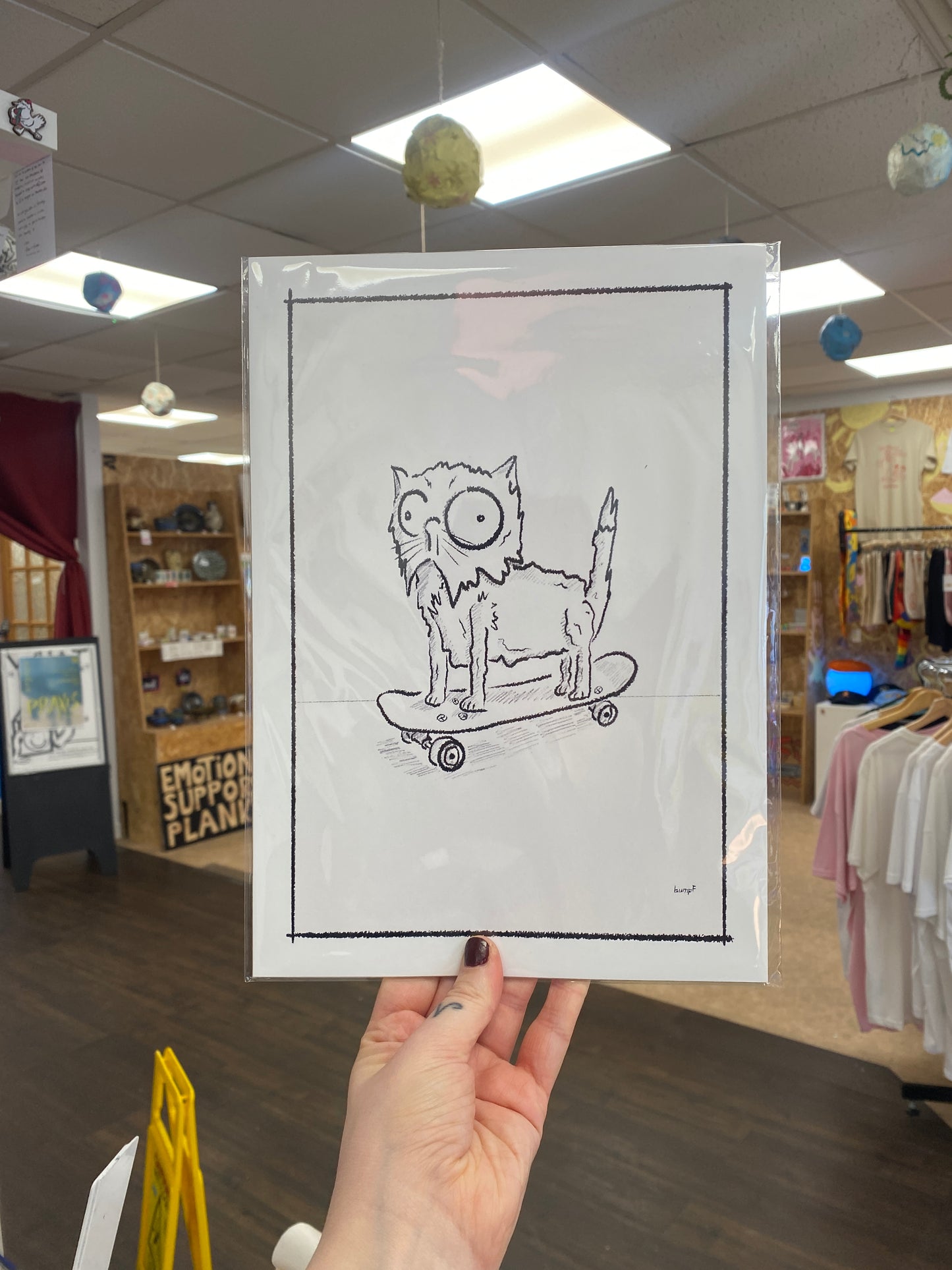 A4 Cat Digital Prints - BumpF the bad artist