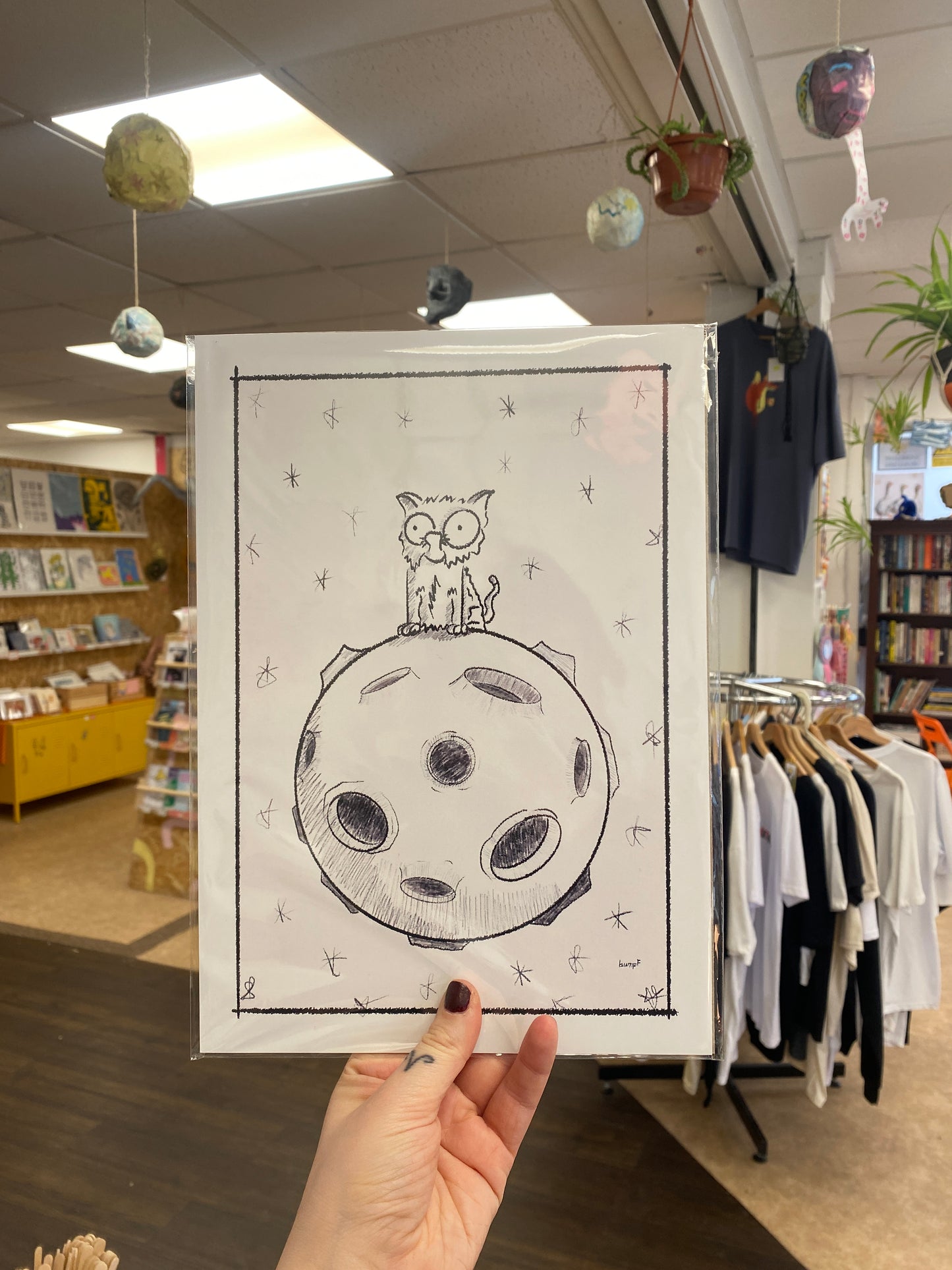 A4 Cat Digital Prints - BumpF the bad artist