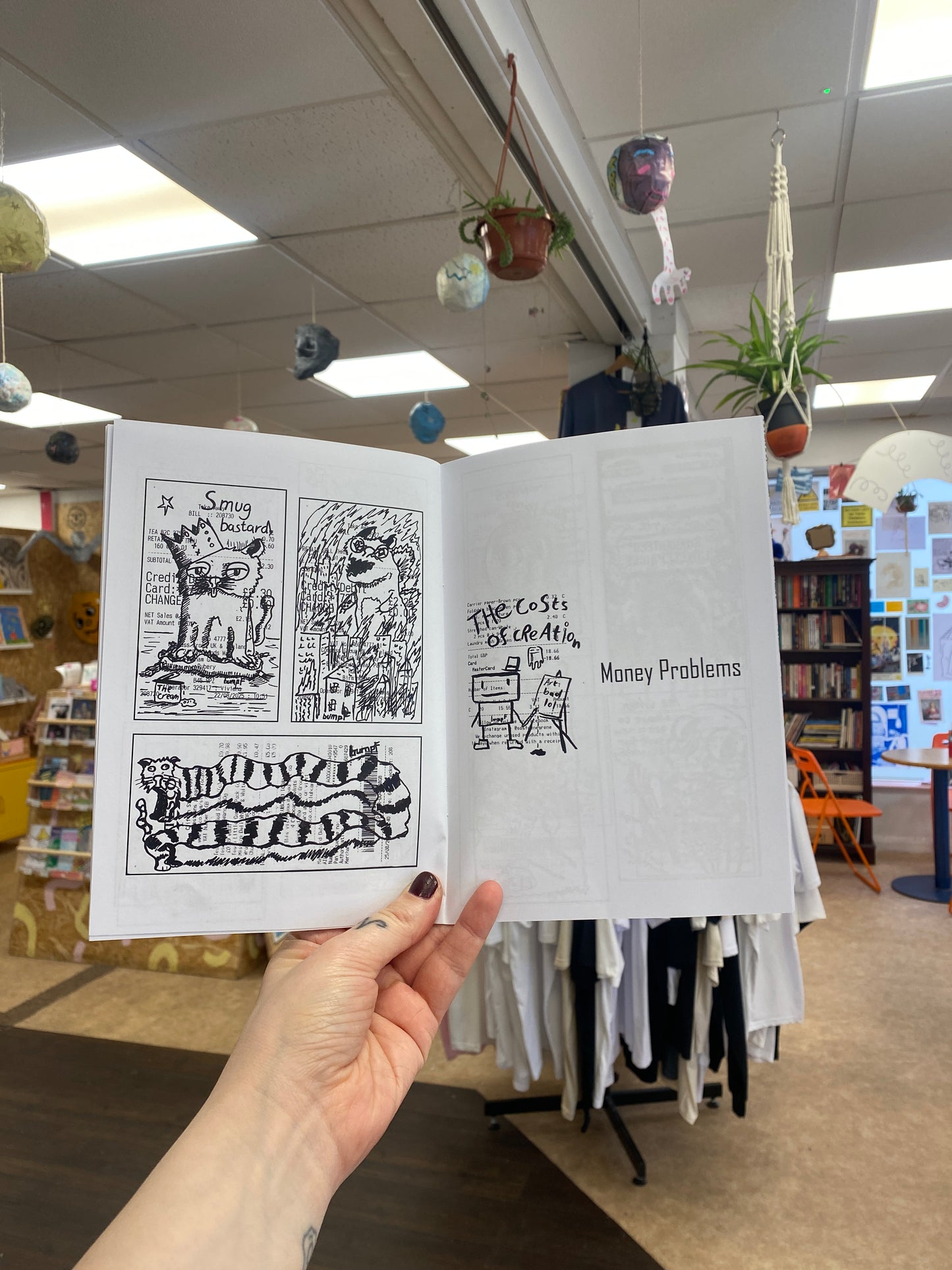Would you like a receipt zine - BumpF the bad artist