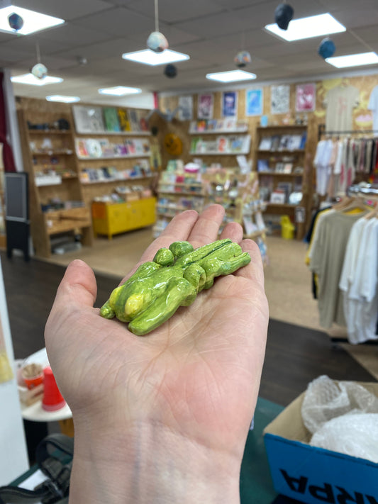 Ceramic Crickets by Amy Hann