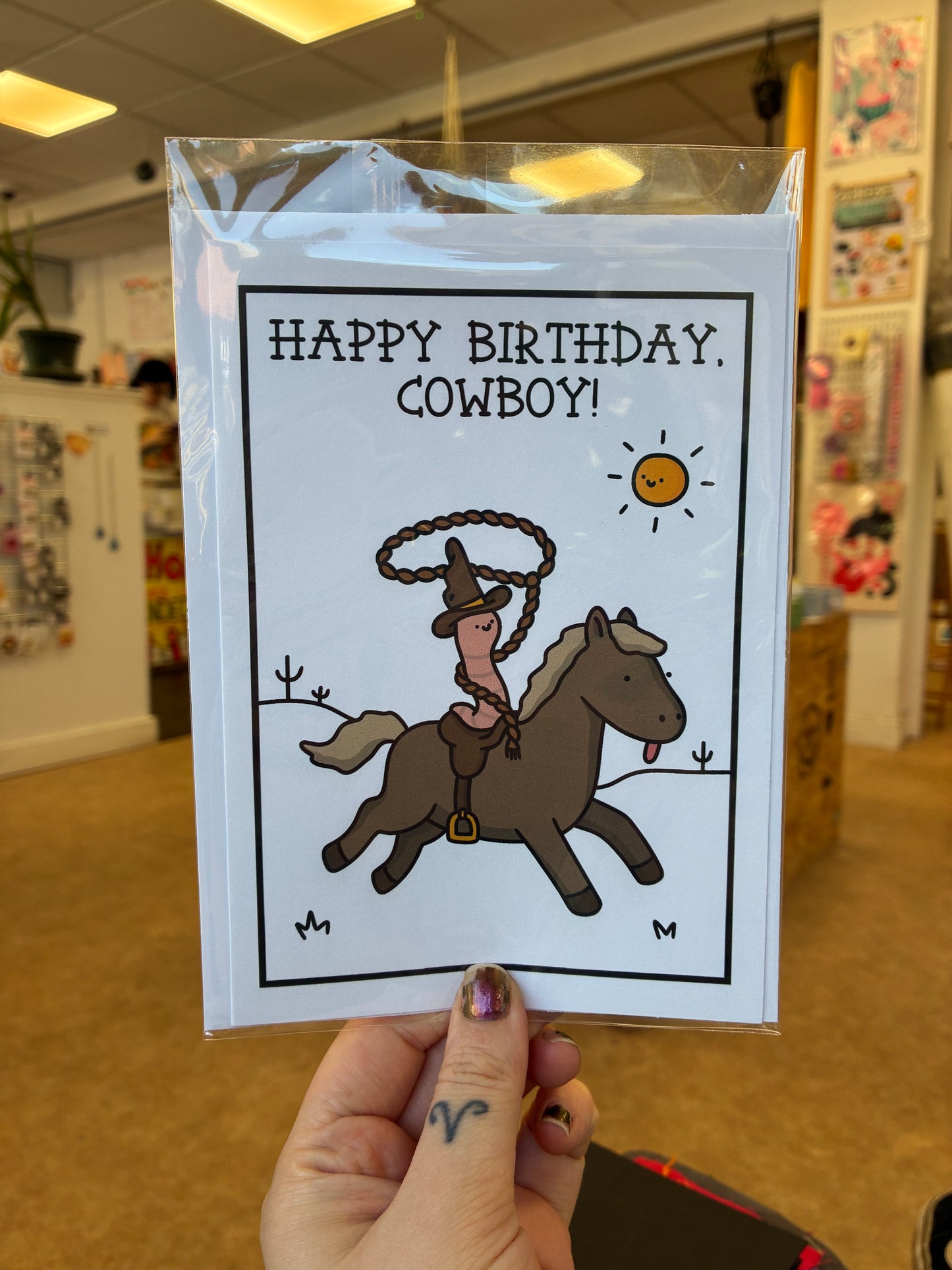 Greetings cards by The Midnight Cowboy Studio