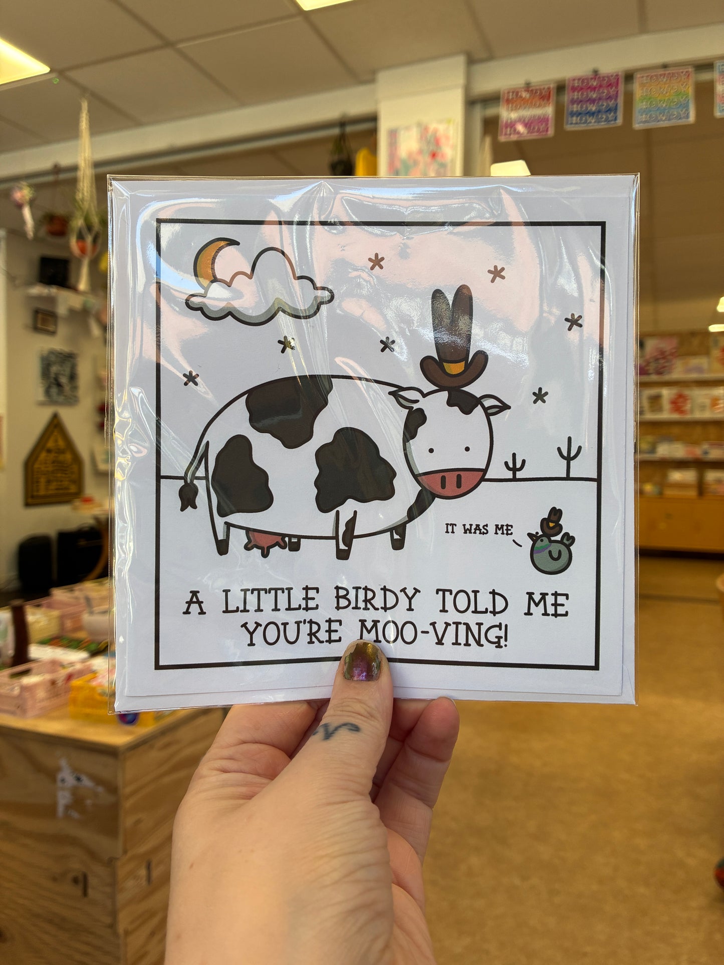 Greetings cards by The Midnight Cowboy Studio