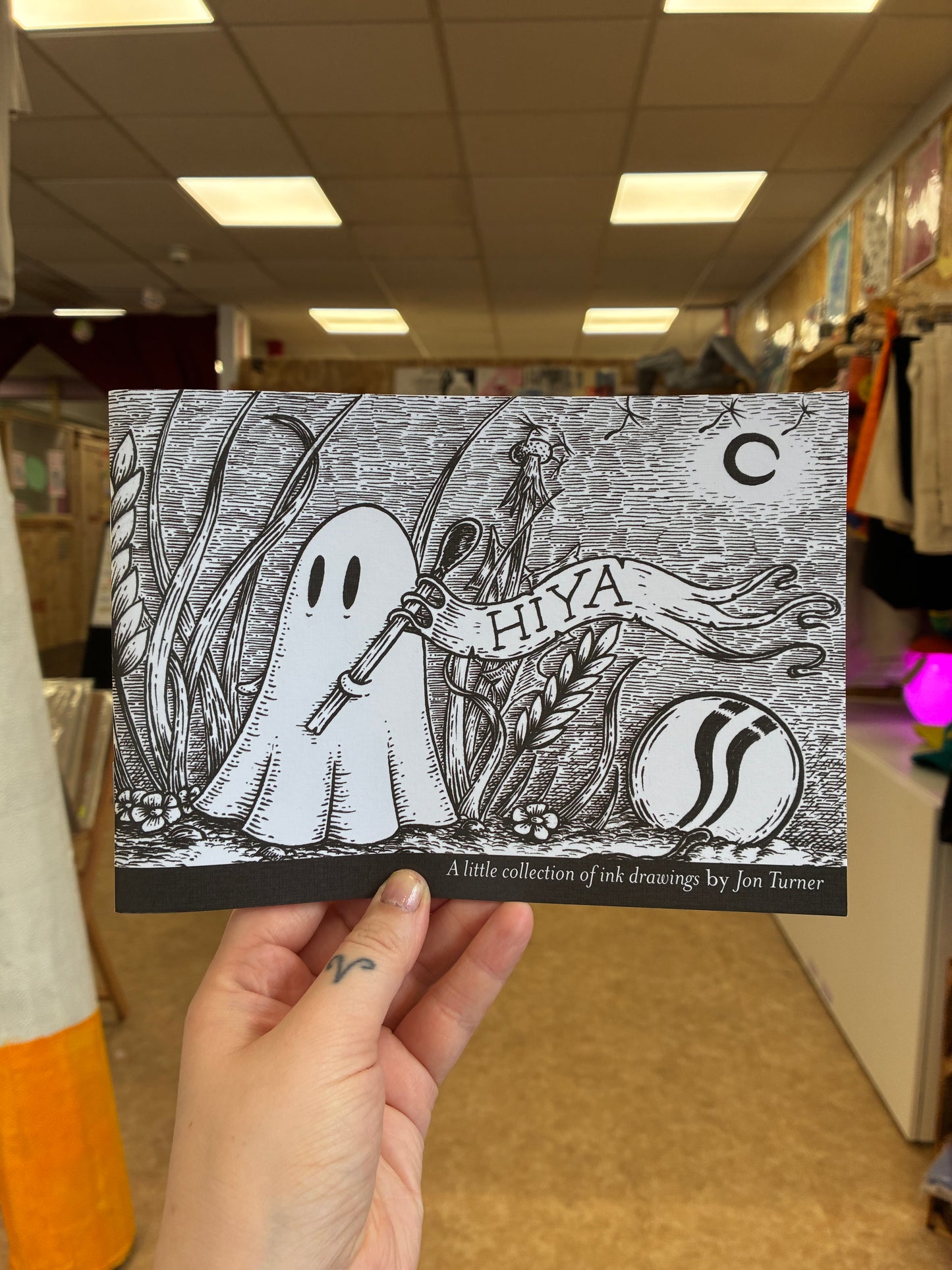 Ink Drawing Zines by Jon Turner