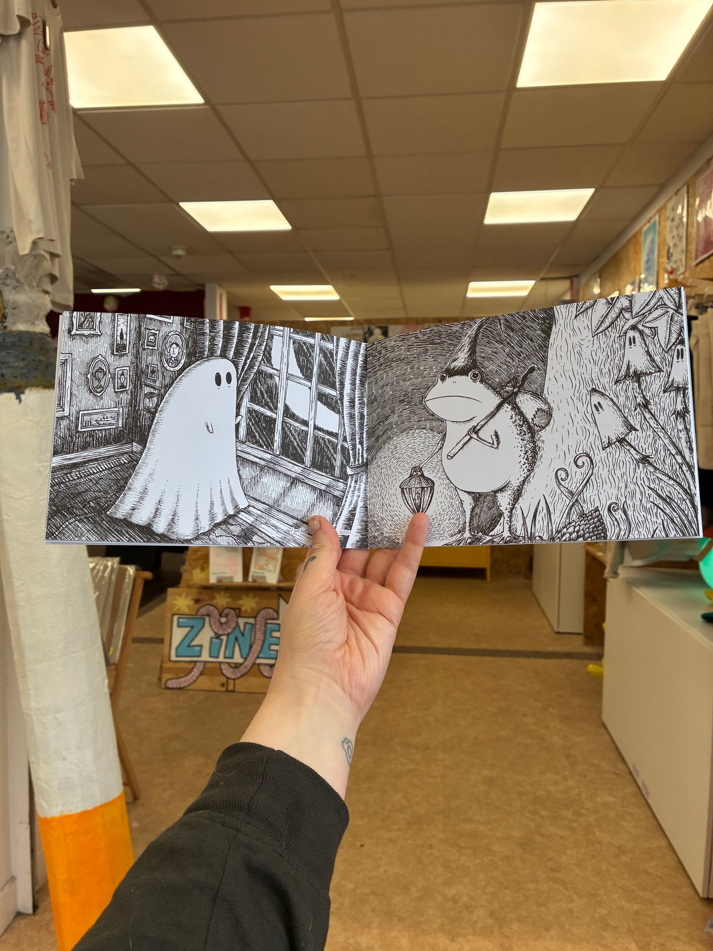 Ink Drawing Zines by Jon Turner