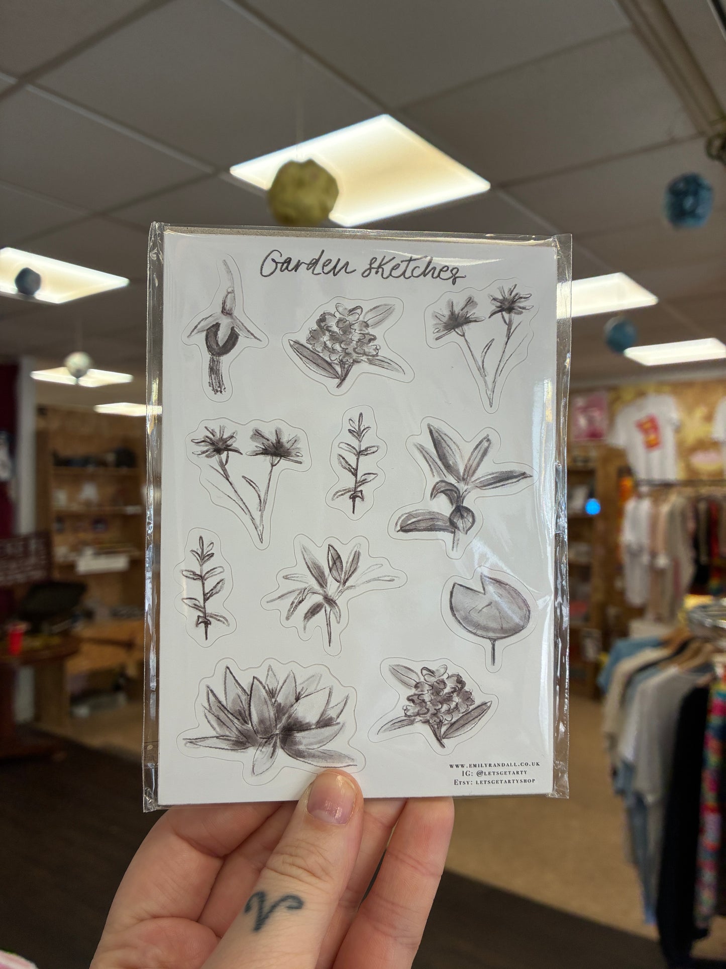 Sticker sheets by Emily Randall