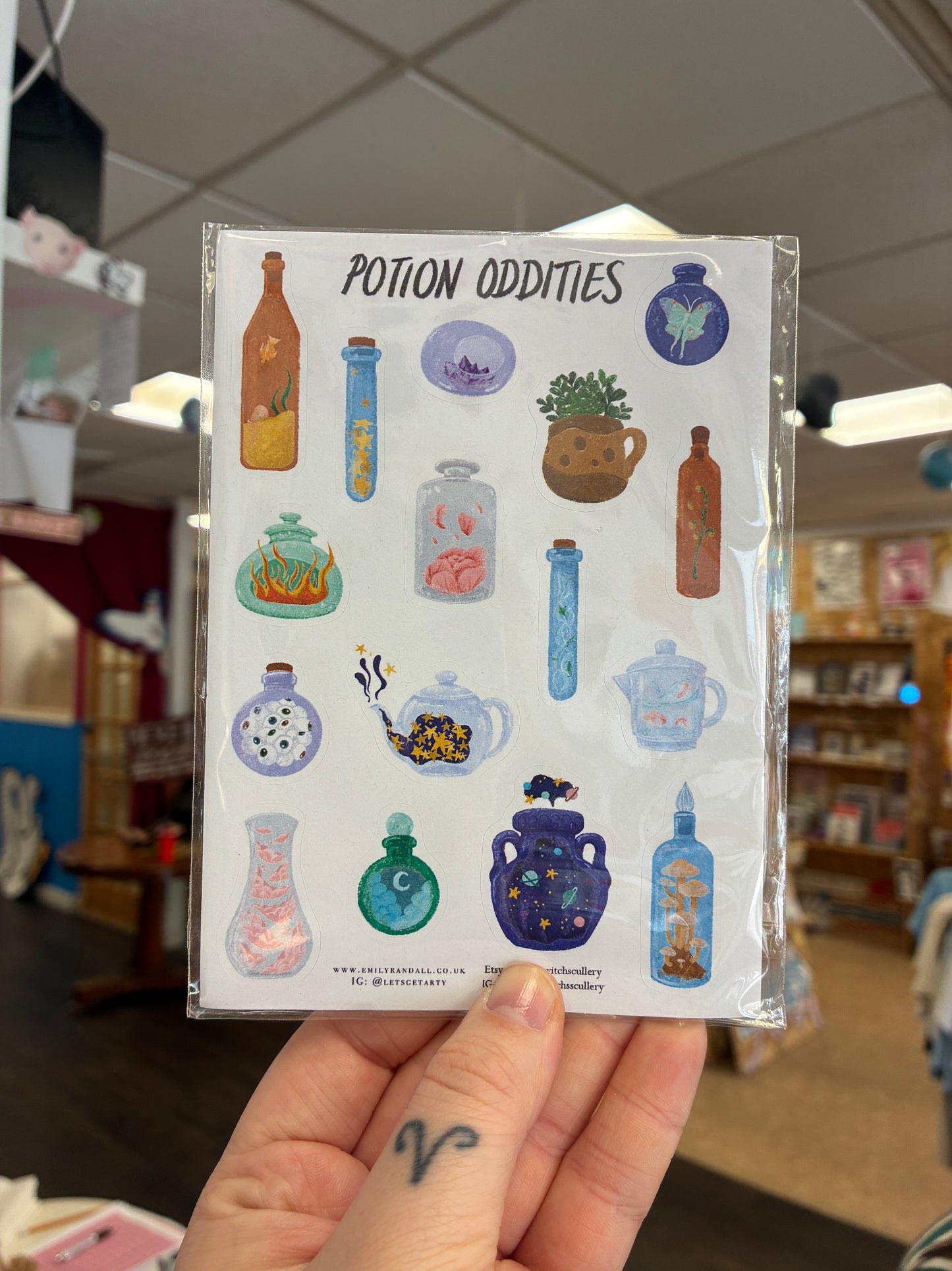 Sticker sheets by Emily Randall