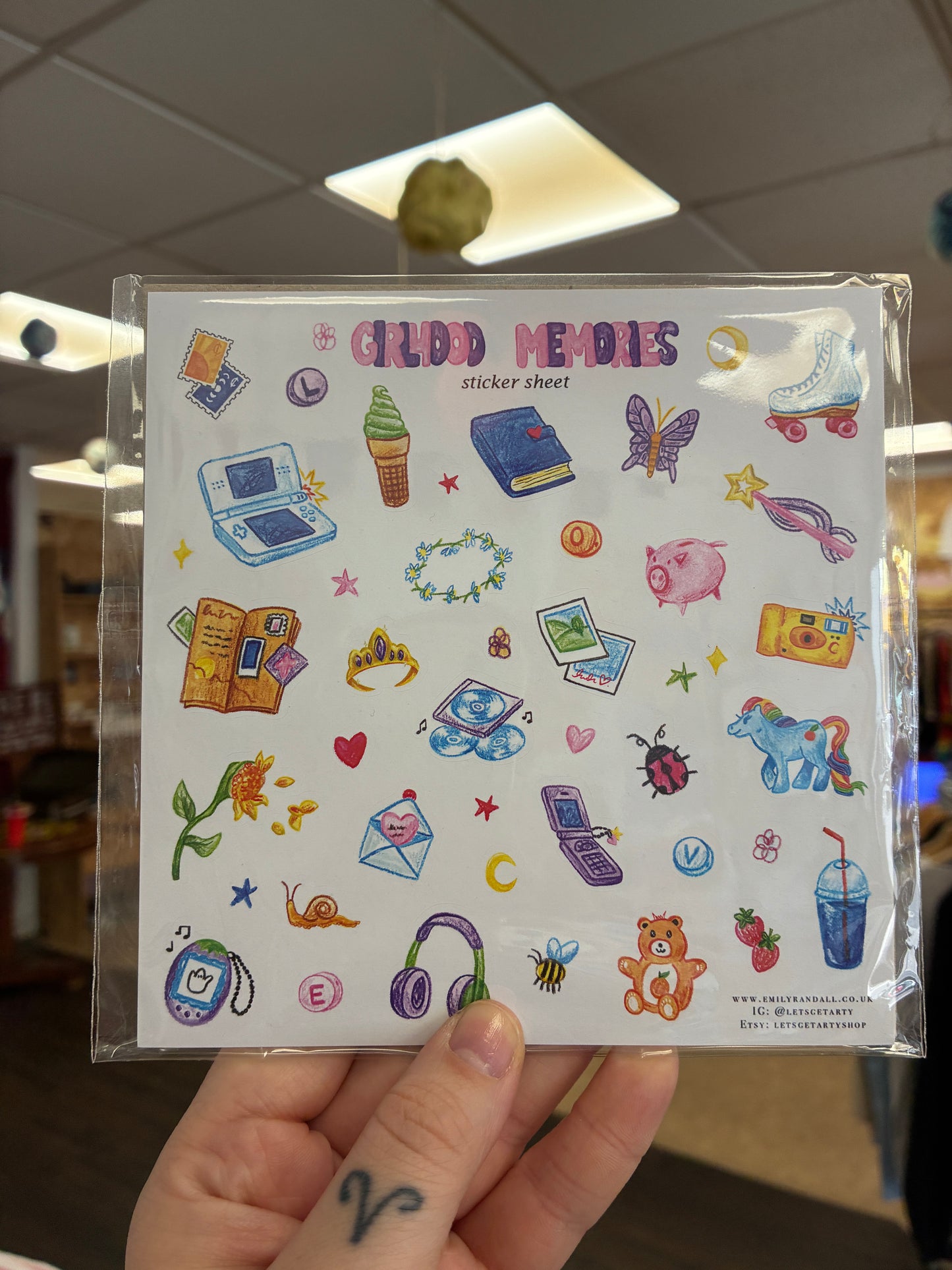 Sticker sheets by Emily Randall