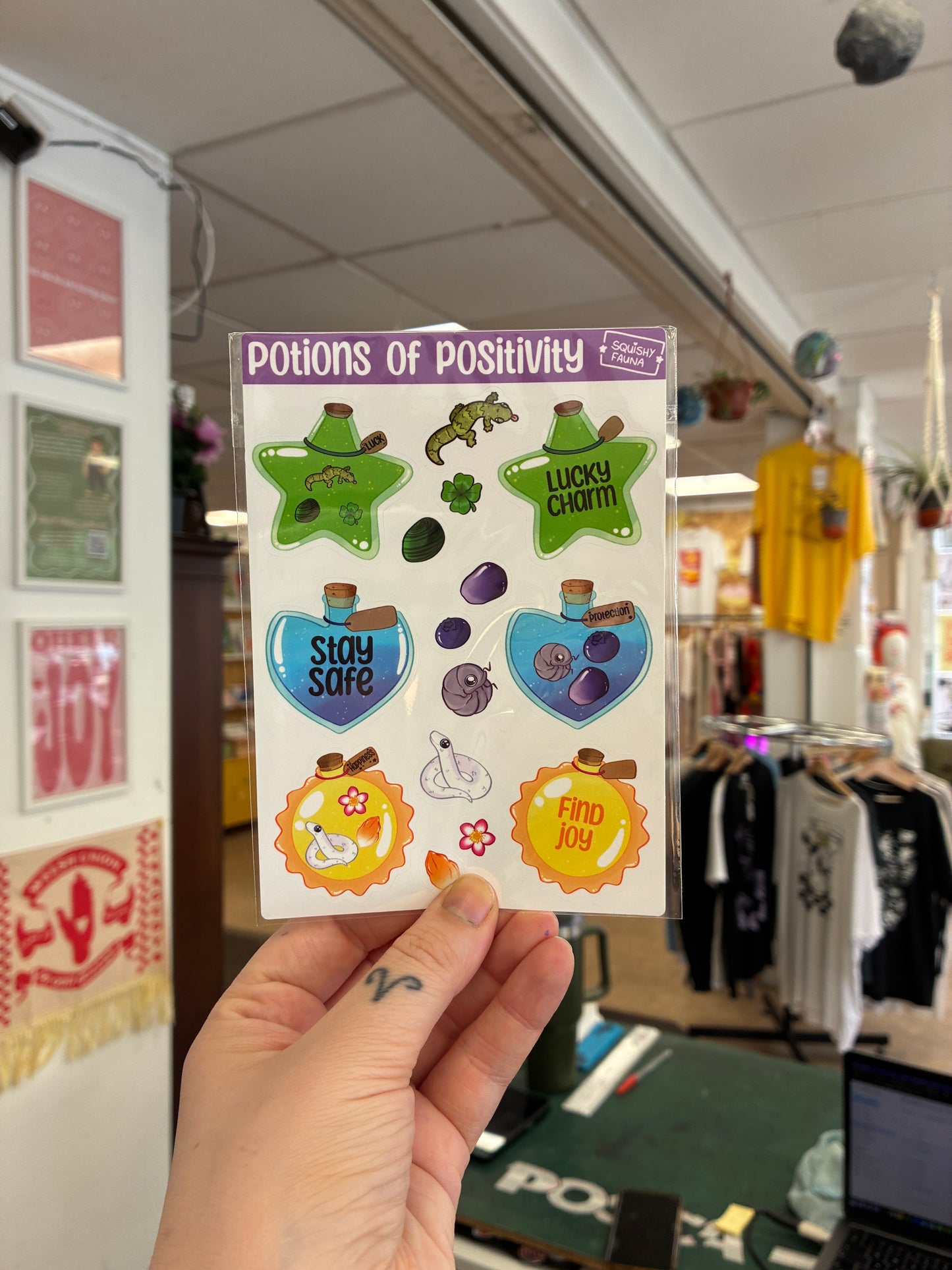 A6 Sticker Sheets by Squishy Fauna