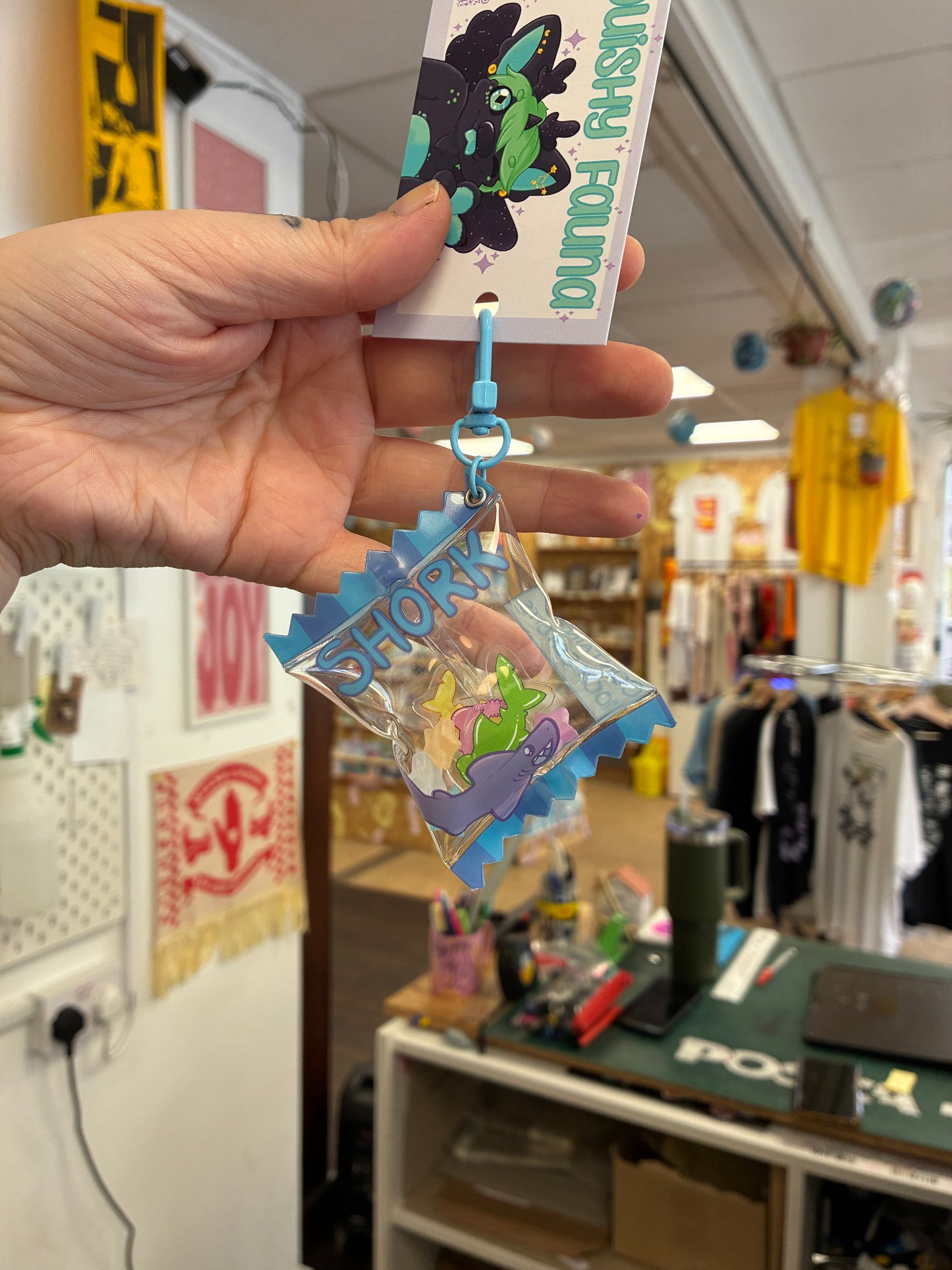 Shaker Keychains by Squishy Fauna