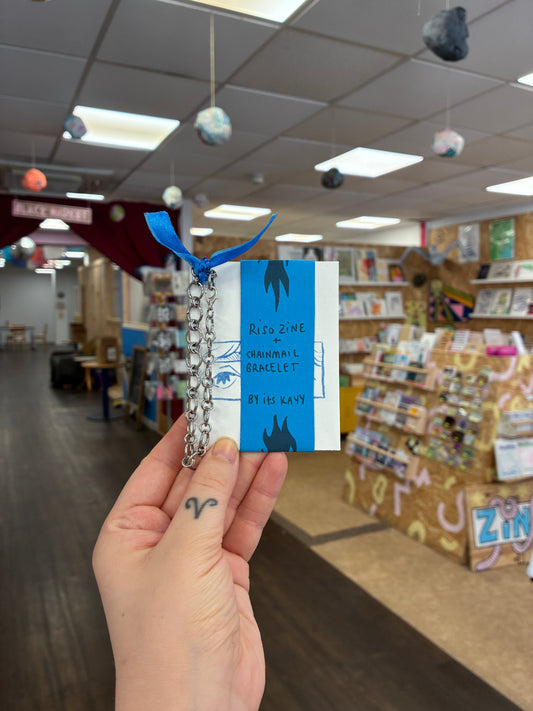 Concertina Risograph zine by its_kayy